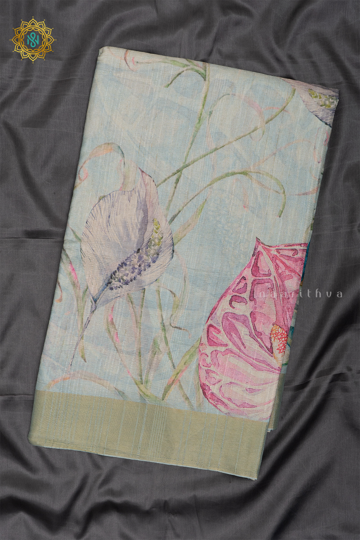 AQUA BLUE - CRUSH TISSUE