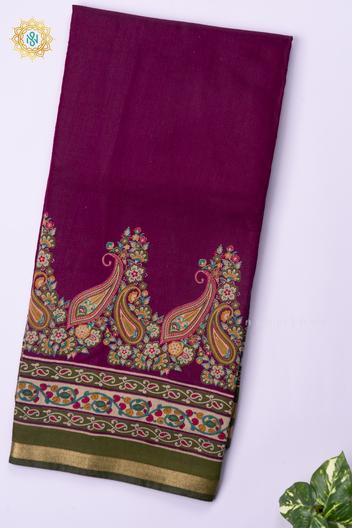 WINE WITH GREEN - SOFT COTTON