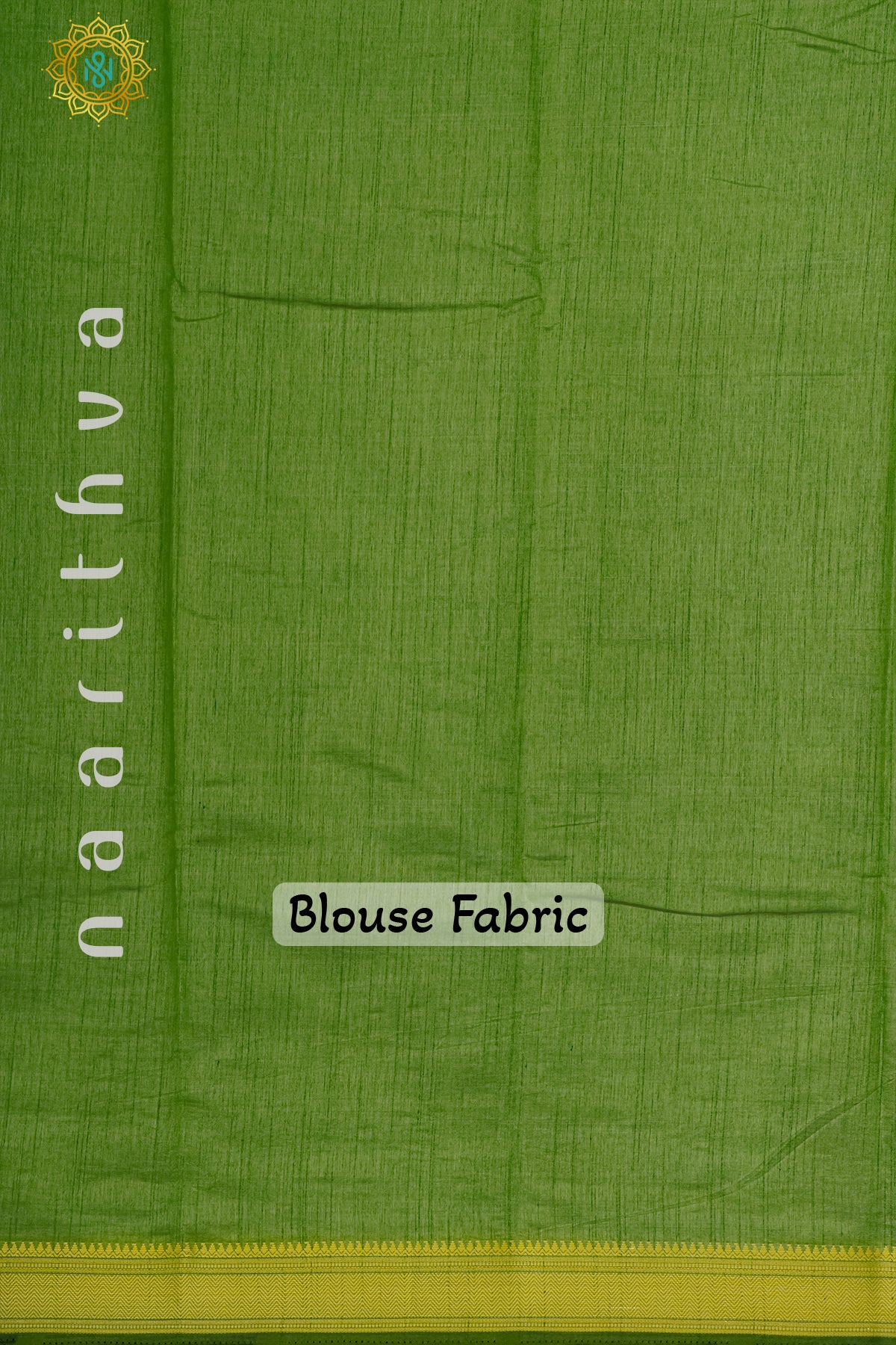 GREEN - SEMI RAW SILK