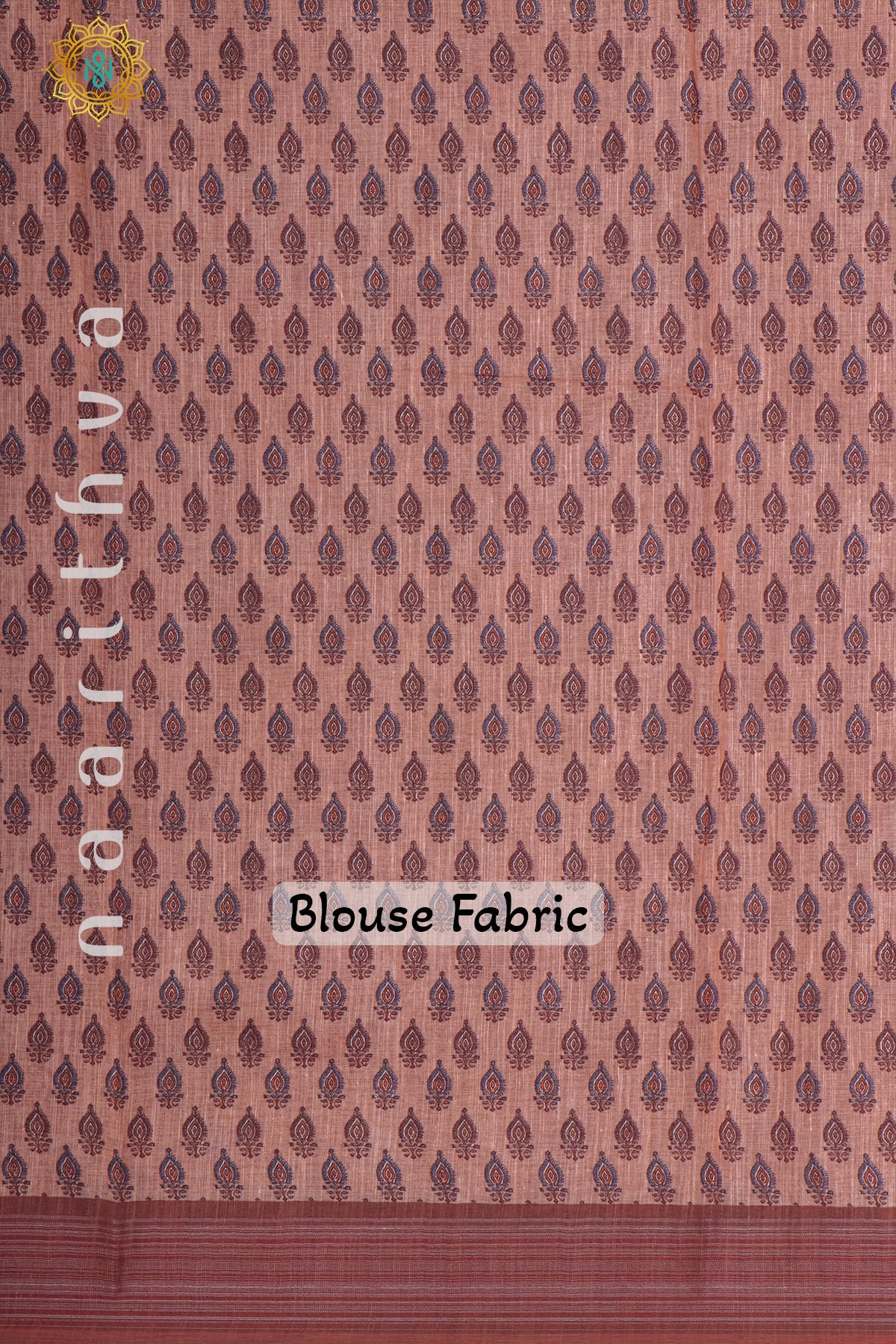 PEACHISH ORANGE - KATHA WORK