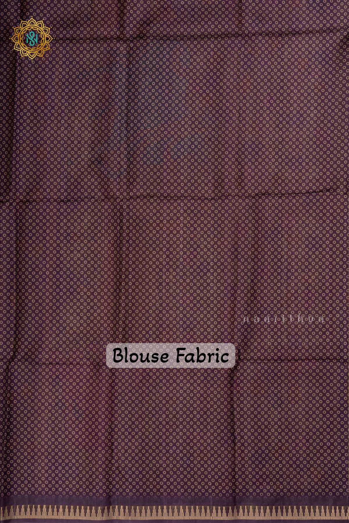 Purple Semi Tussar Silk Saree With Kalamkari Prints allover the body,Pallu and Zari Border