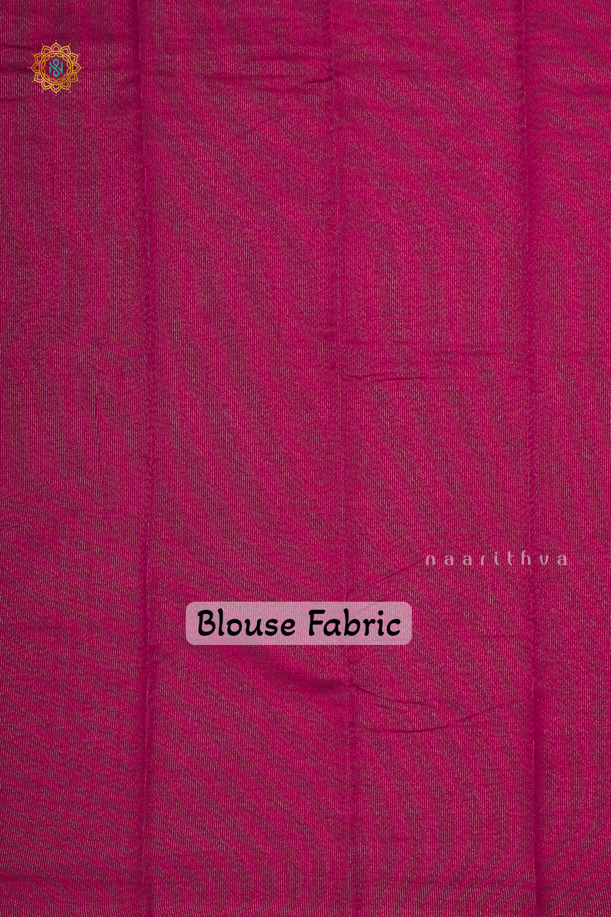 MAGENTA - SEMI RAW SILK