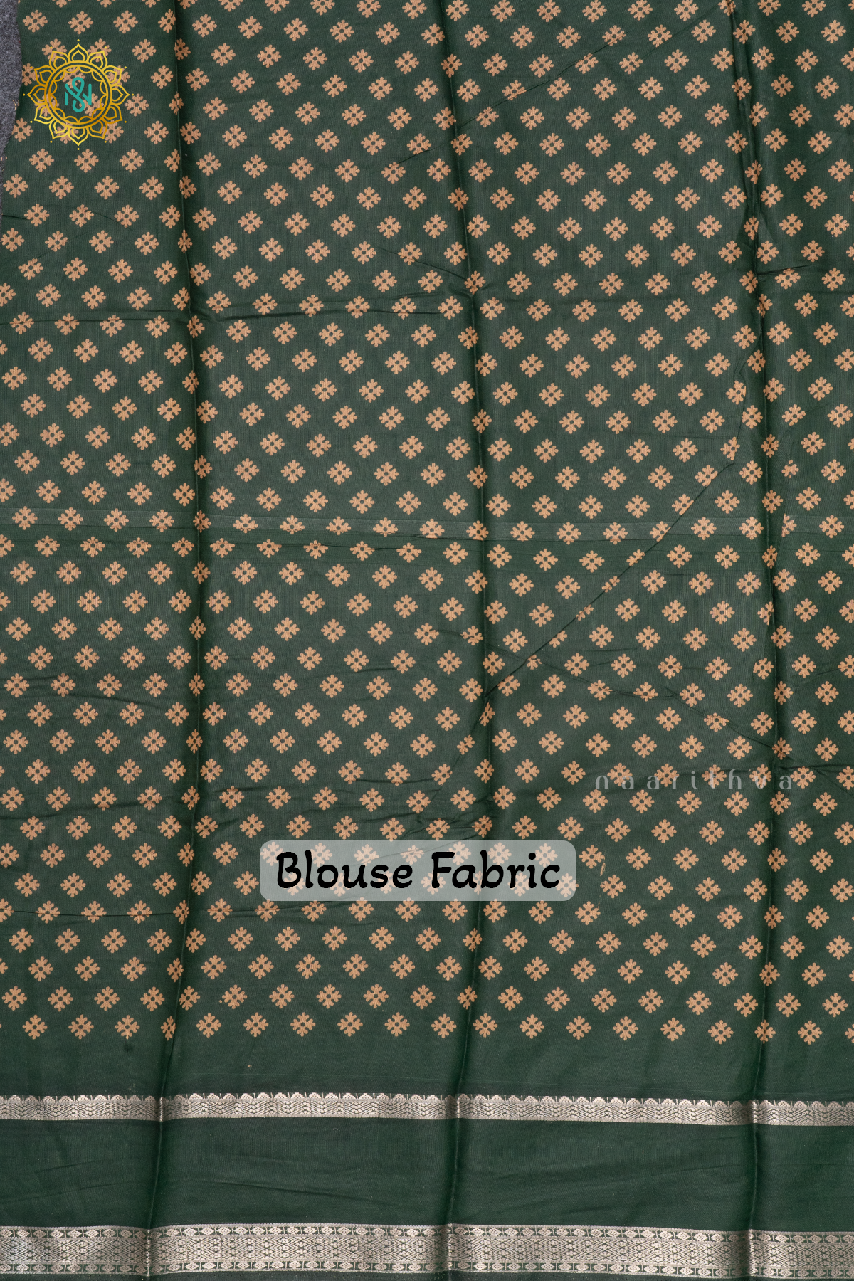 MAROON WITH GREEN - SOFT COTTON