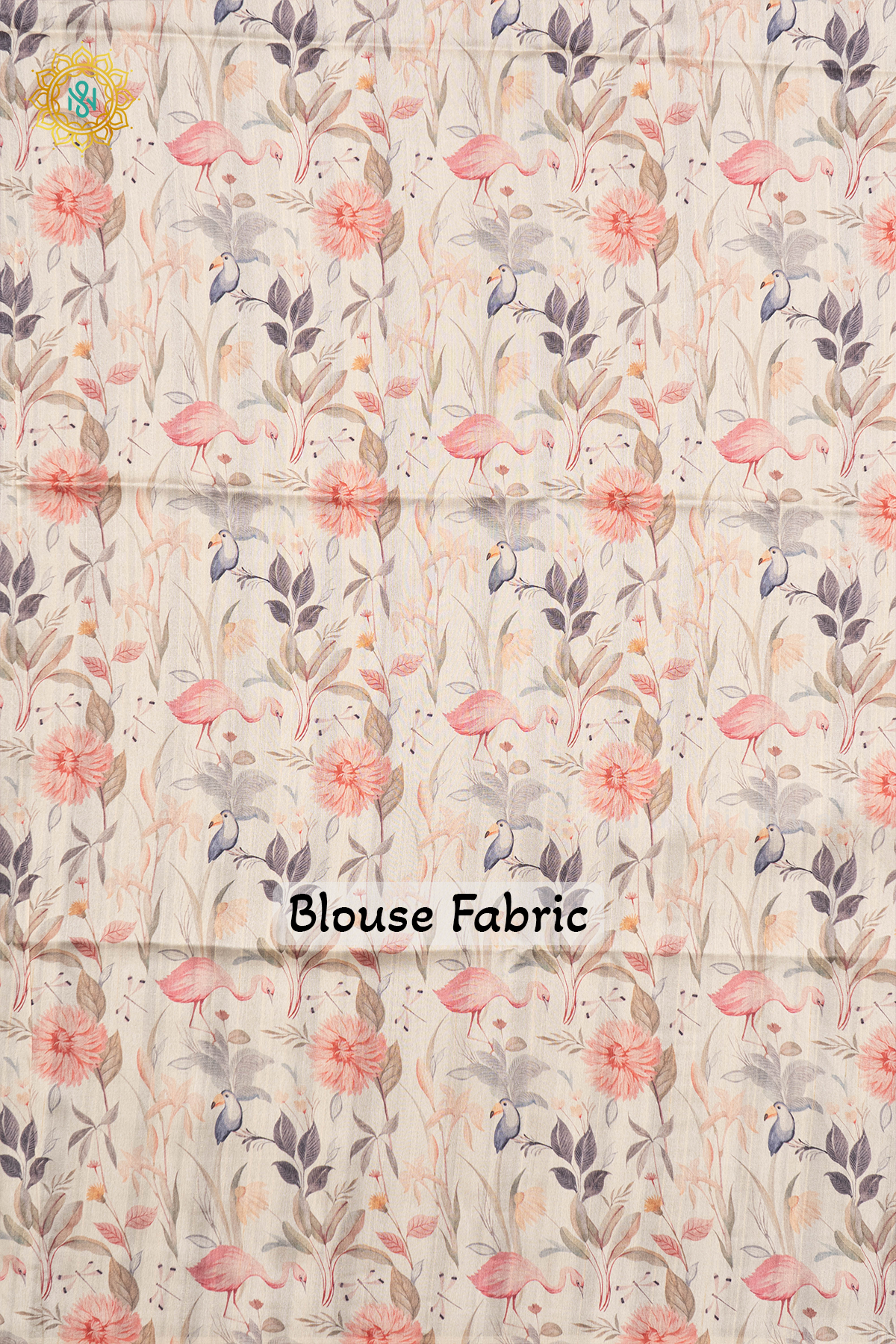 WINE WITH WHITE - SEMI TUSSAR SILK