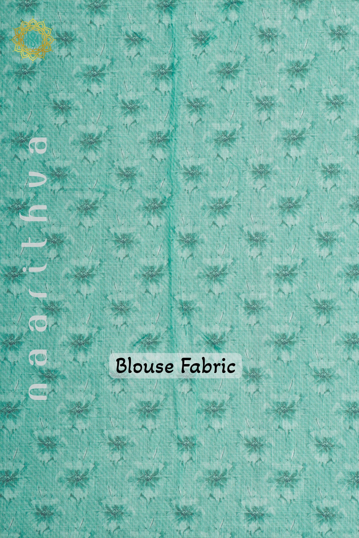 AQUA GREEN - LINEN BY COTTON
