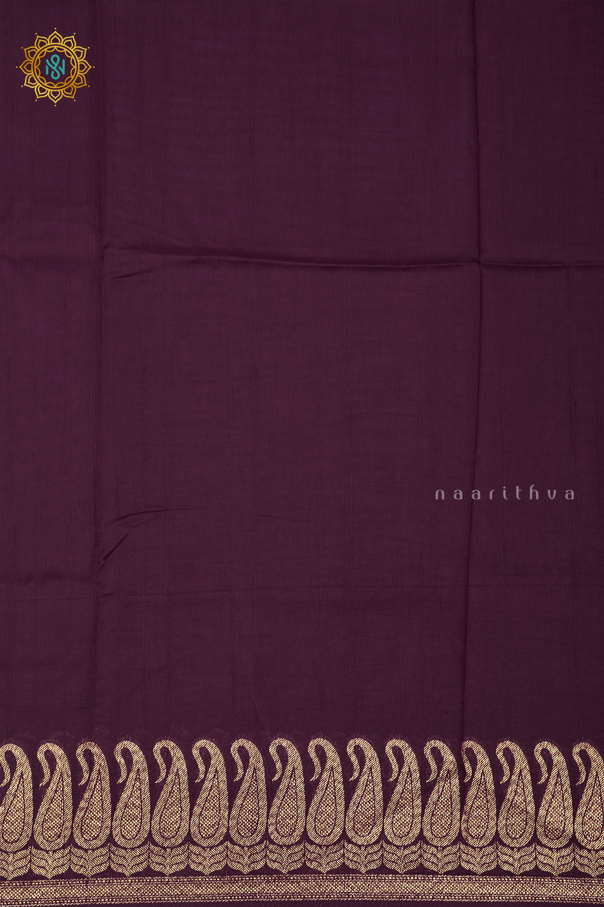 WINE - SEMI TUSSAR SILK