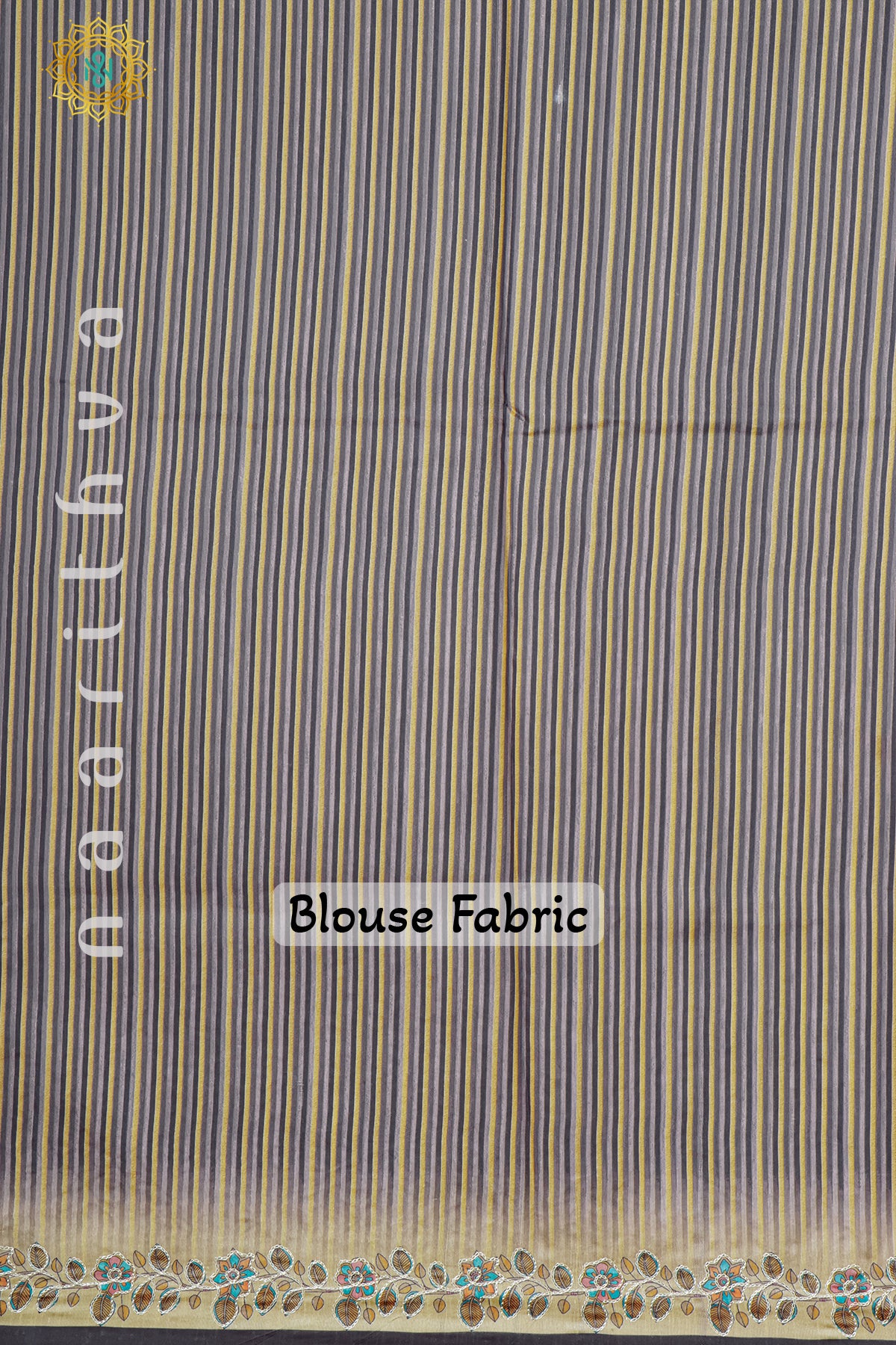 GREYISH BLACK - SEMI TUSSAR SILK