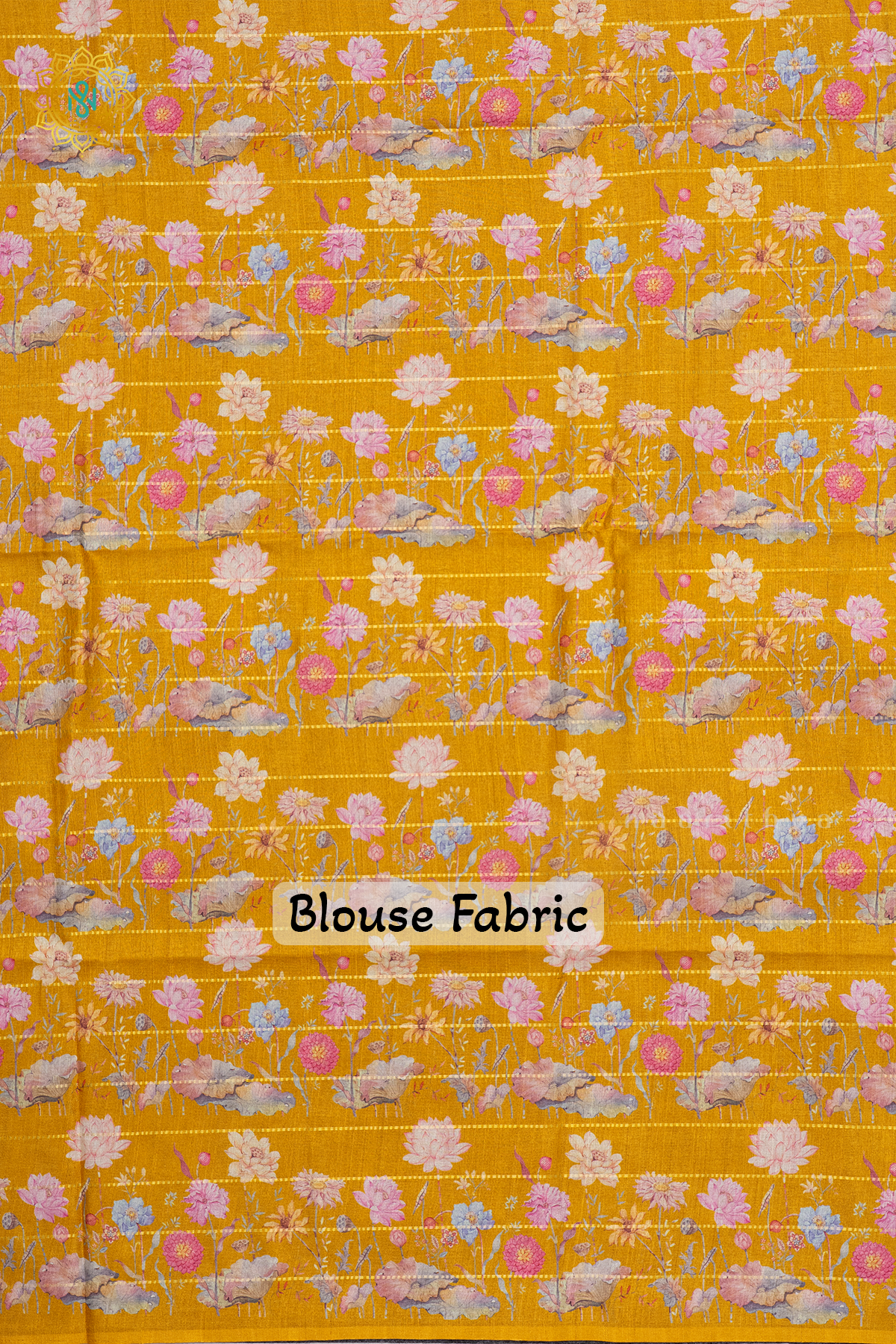 LIGHT YELLOW WITH MANGO YELLOW - SEMI TUSSAR