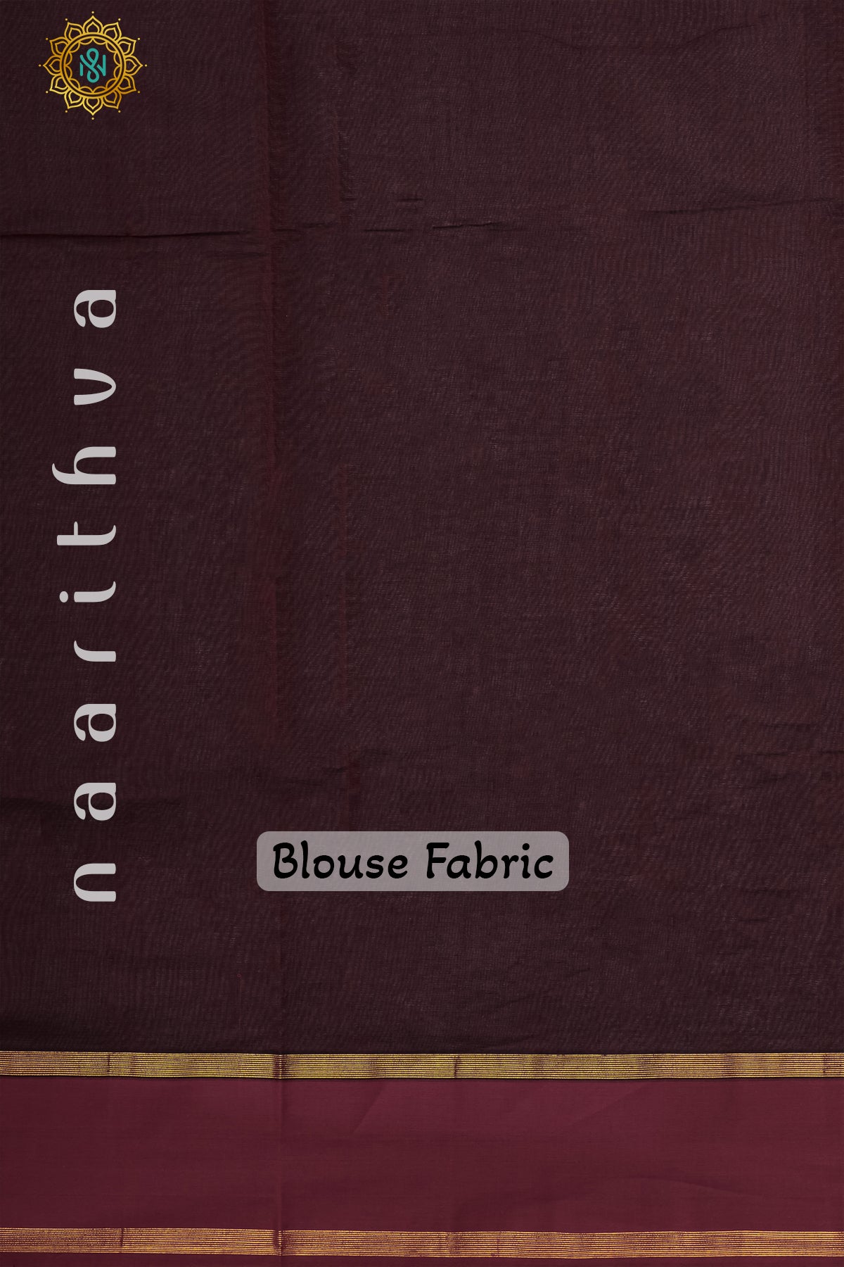 MAROON WITH PINK - SILK COTTON