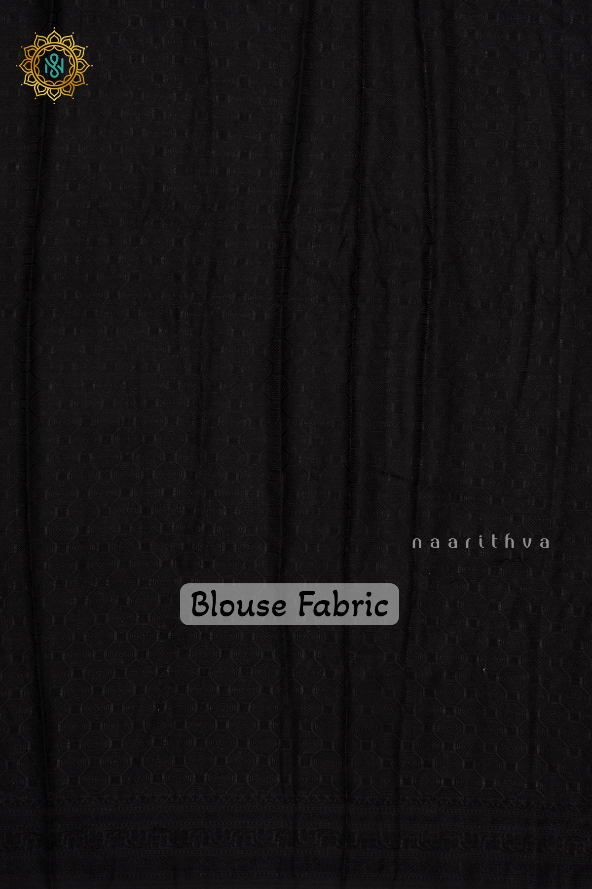 BLACK - SATIN BANARASI