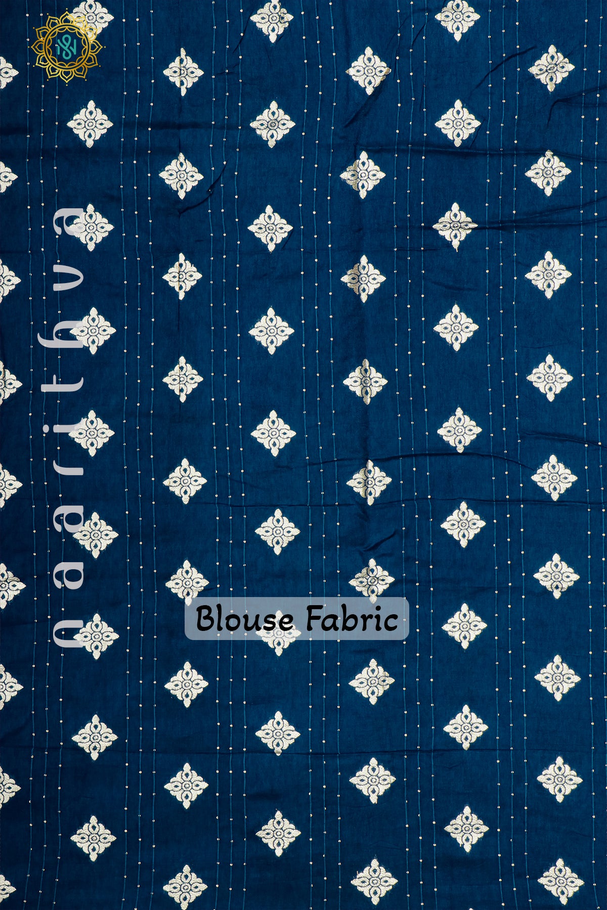 RANI PINK WITH PEACOCK BLUE - DOLA SILK