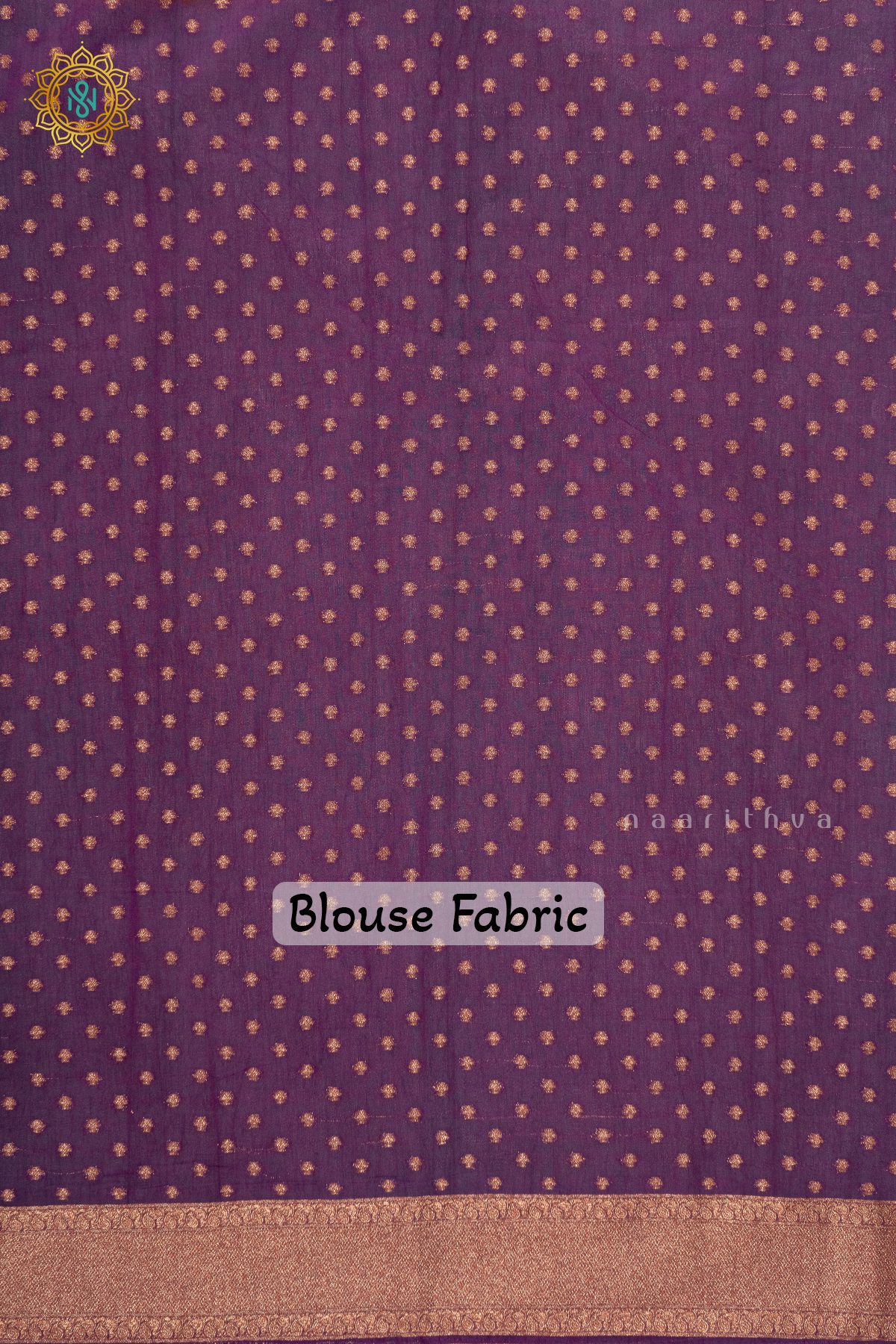 YELLOW WITH PURPLE - SEMI CREPE GEORGETTE