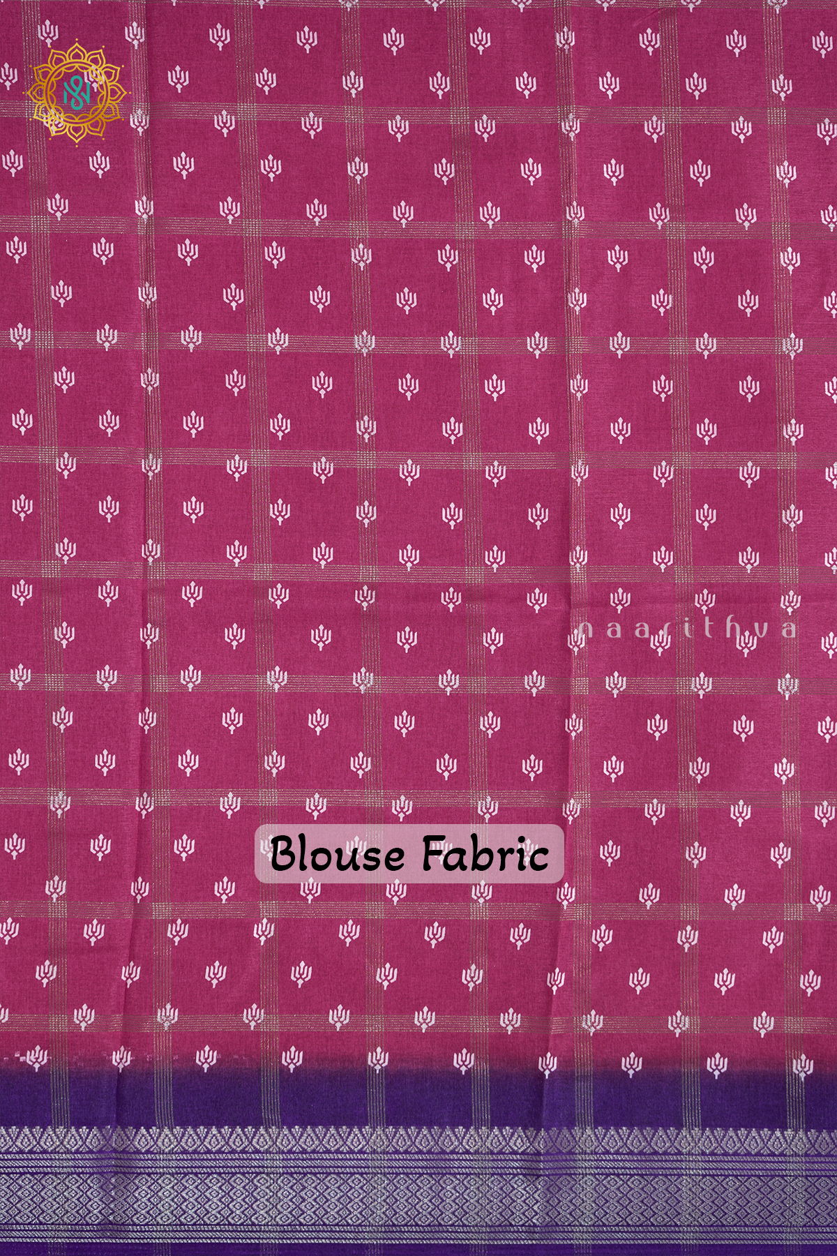 PINK WITH PURPLE - DOLA SILK