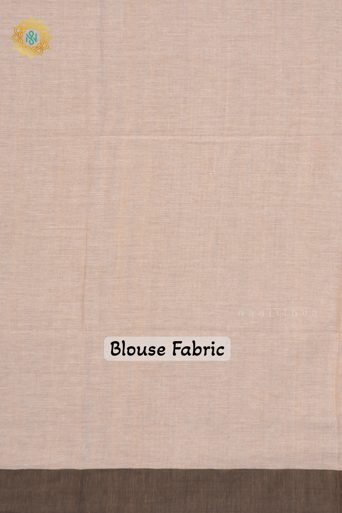BEIGE WITH BLACK - MUL COTTON