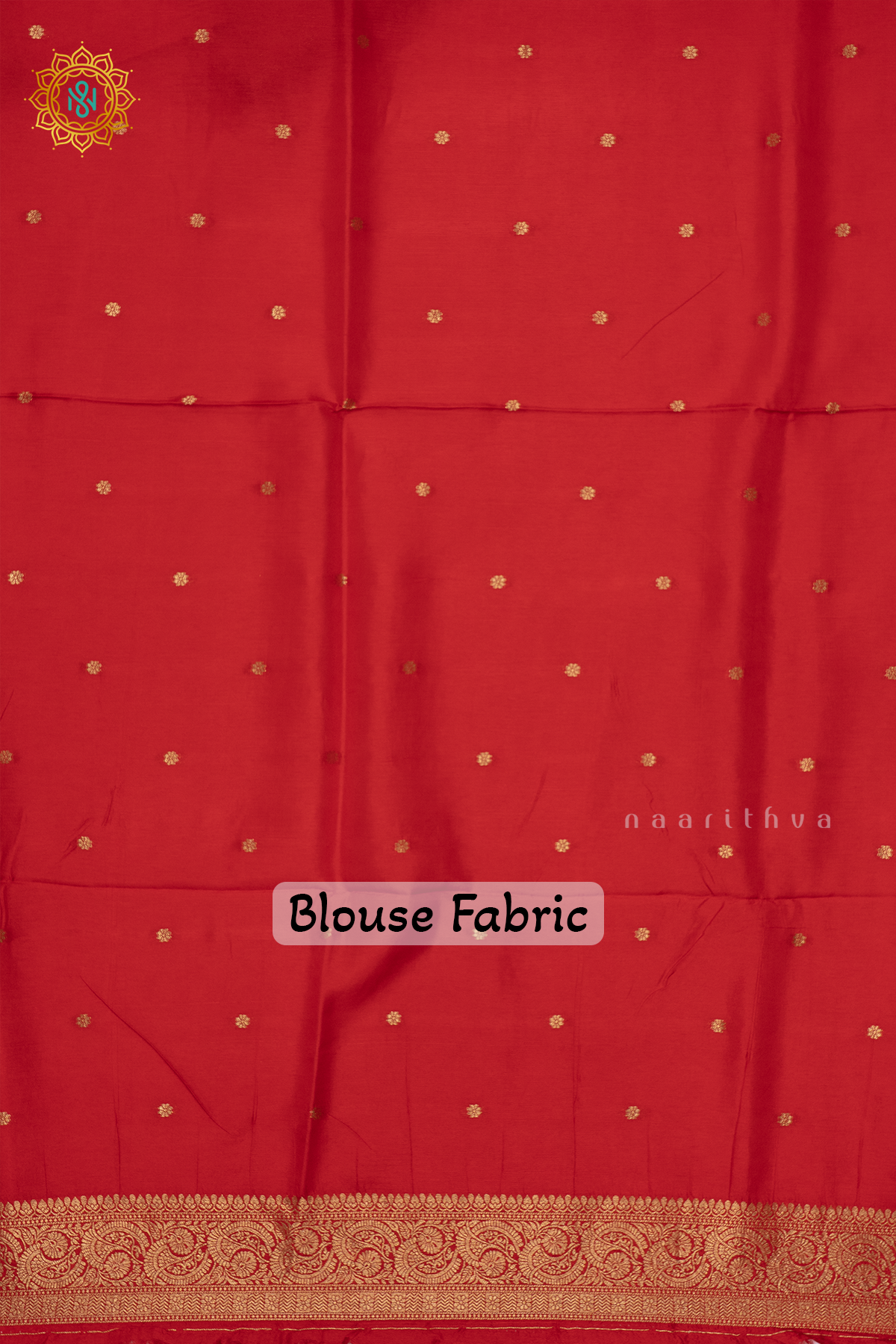 PEACH WITH RED - DOLA SILK