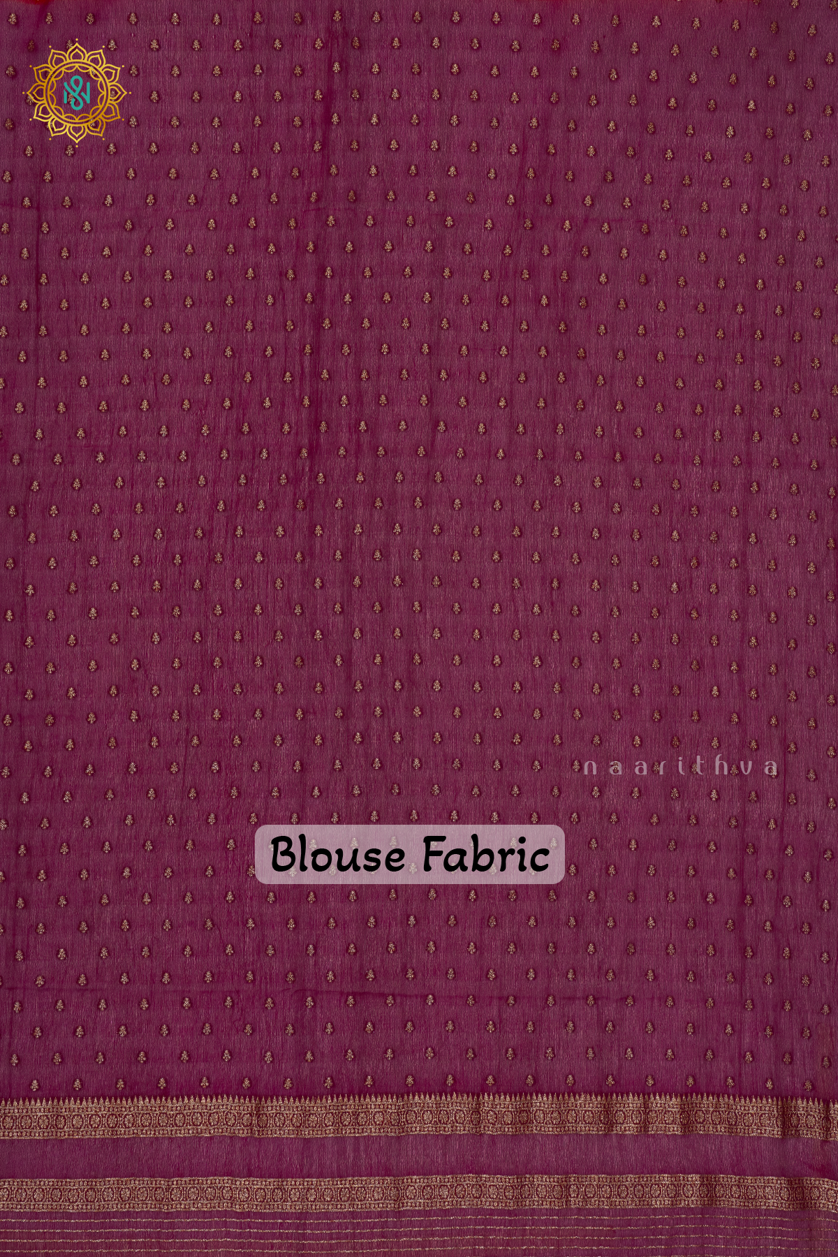 ORANGE WITH WINE - SEMI CREPE GEORGETTE