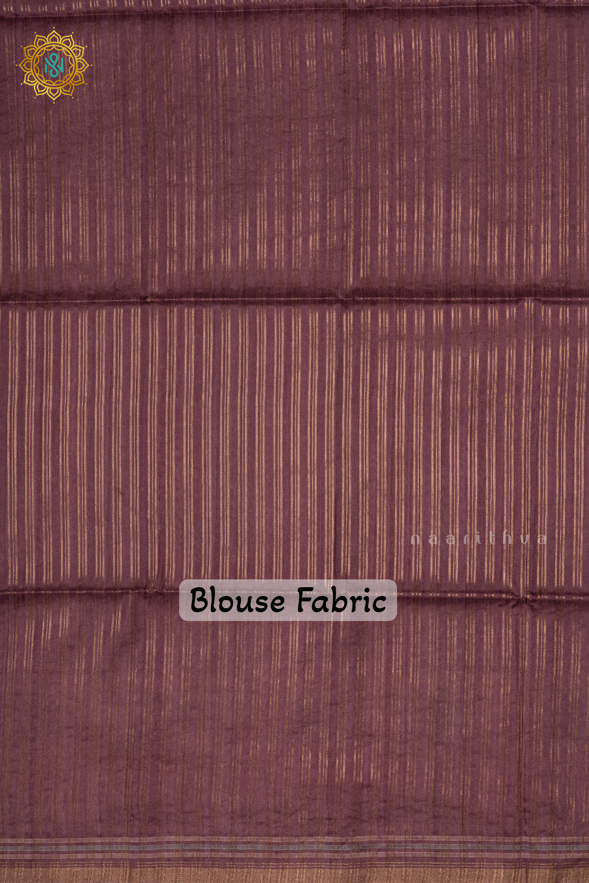 Lavender Semi Tussar Silk Saree With Printed Checks On The Body And Printed Border