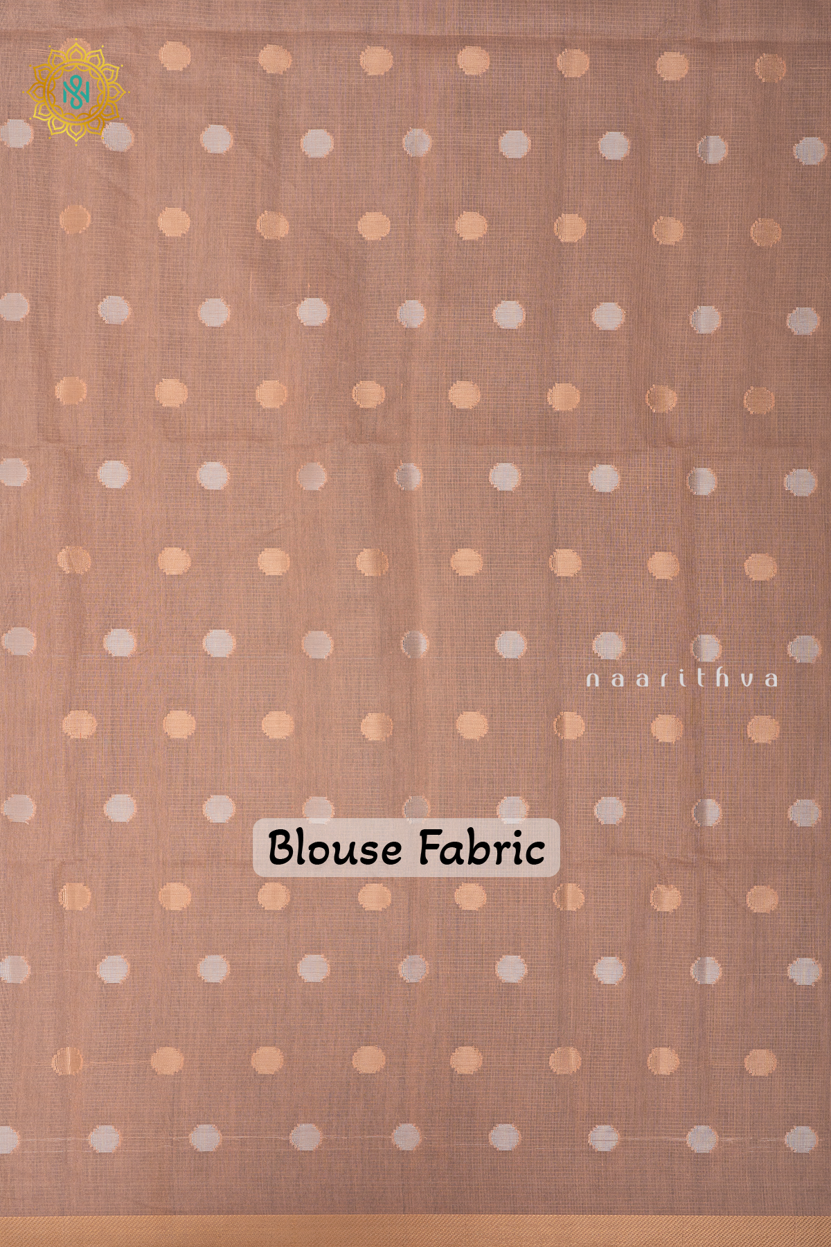 PEACHISH ORANGE - SILK COTTON