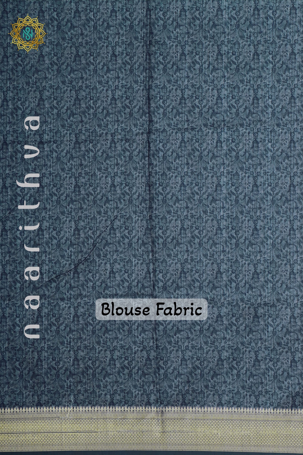 OFF WHITE WITH BLUE - KOTHA TUSSAR