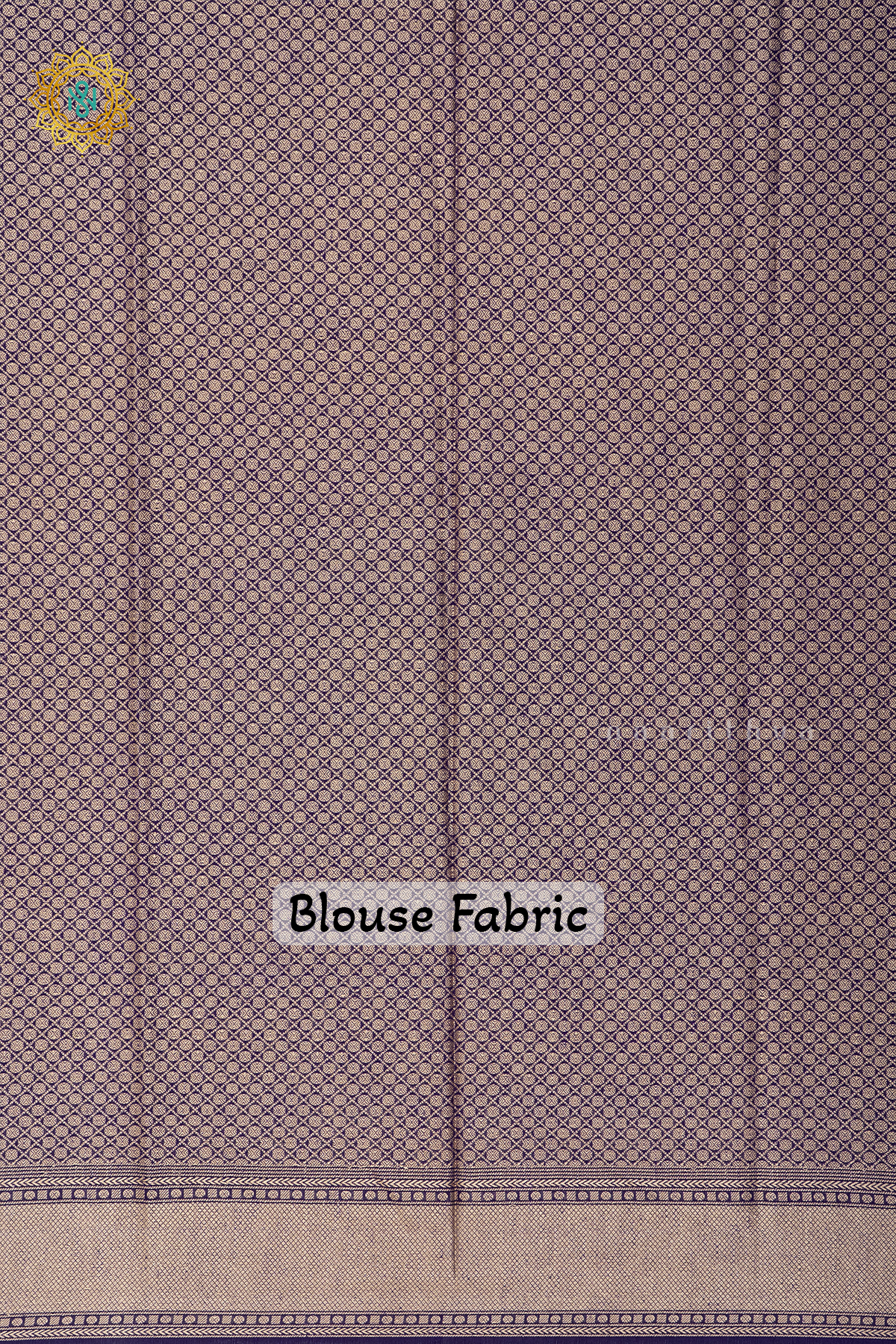 CYAN GREEN WITH PURPLE - JUTE COTTON