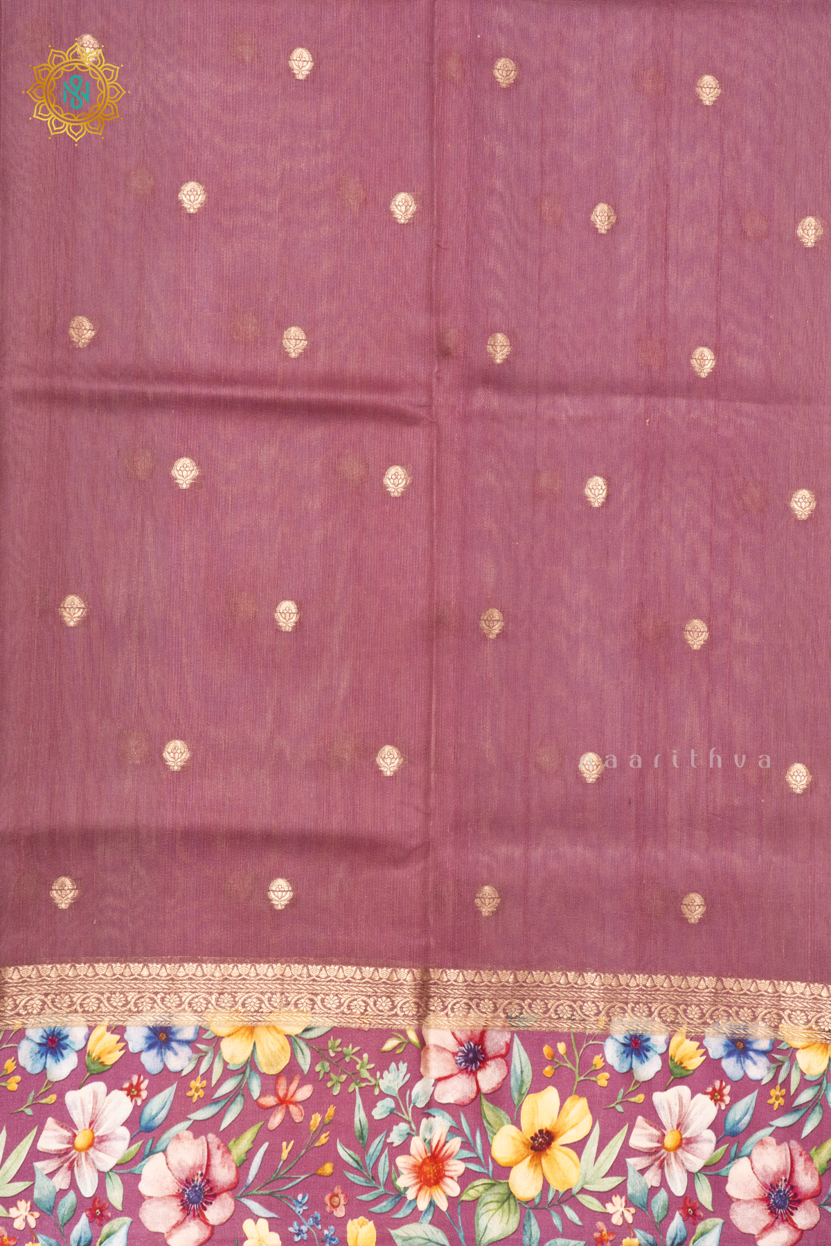 ROUGE PINK - PURE TUSSAR SILK