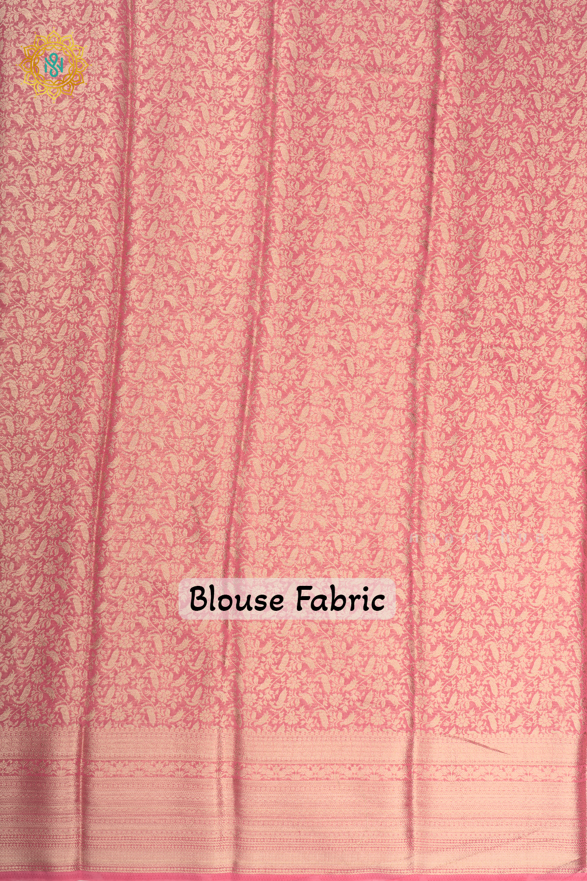 PEACHISH PINK - SEMI GEORGETTE