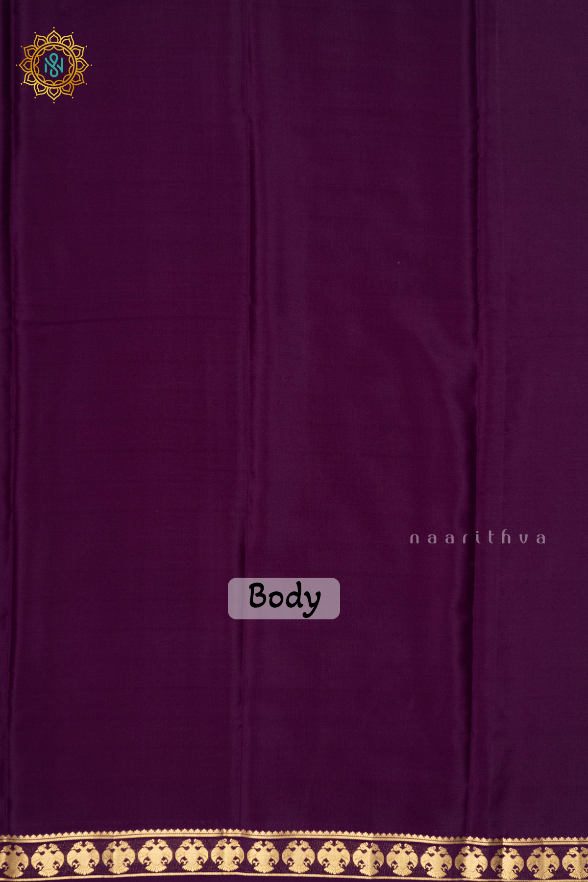 DEEP WINE - PURE MYSORE CREPE SILK