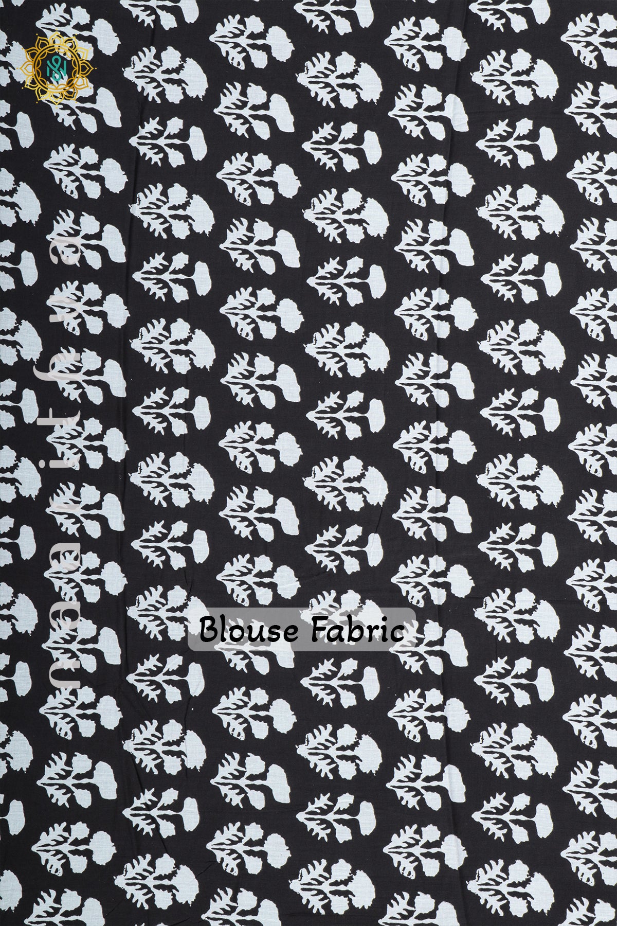 BLACK WITH WHITE - MUL COTTON