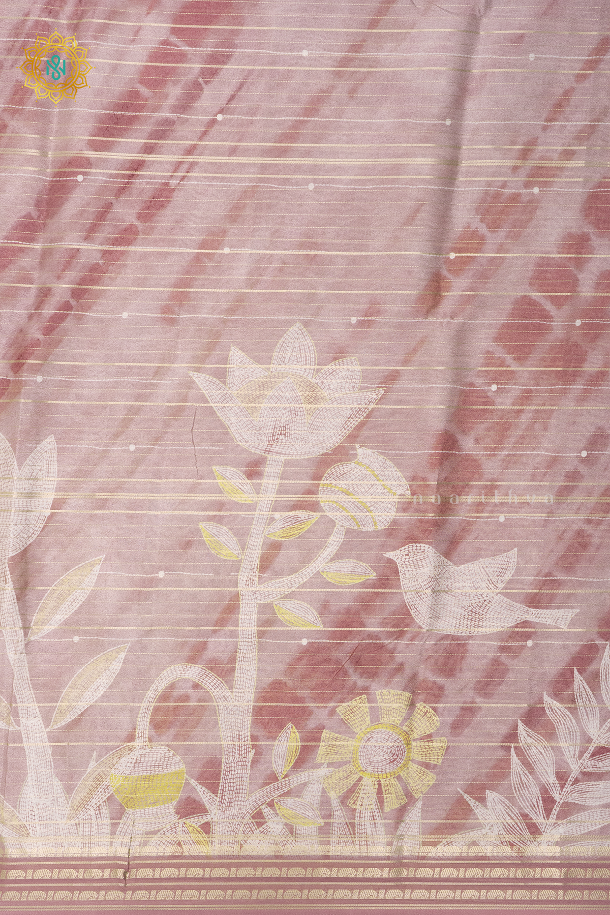 PEACH - SEMI CREPE SILK