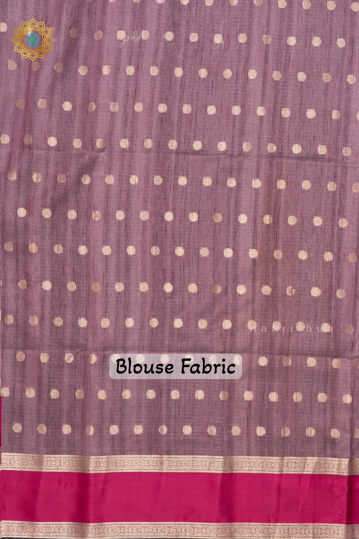 LIGHT PINK WITH RED - KOTA COTTON