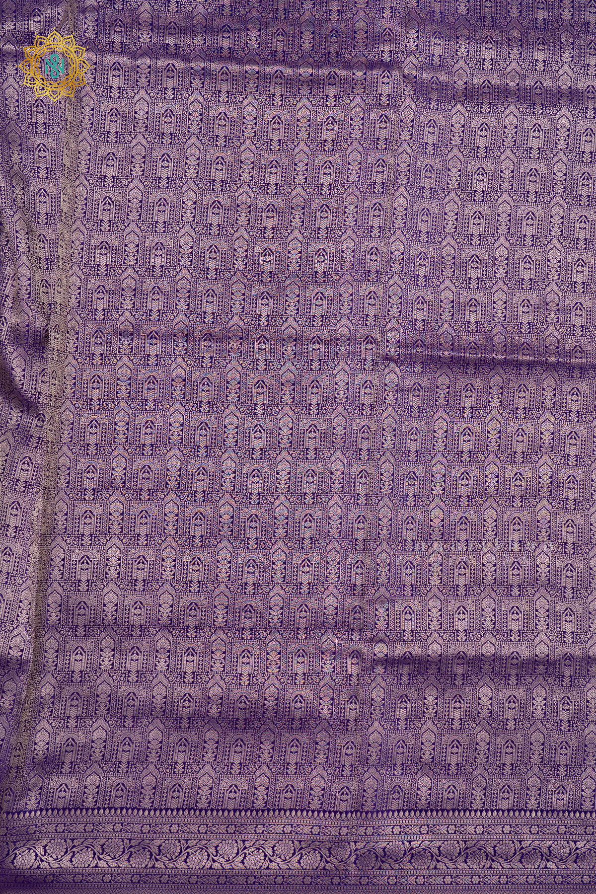 PURPLE - SEMI KATAN BANARASI