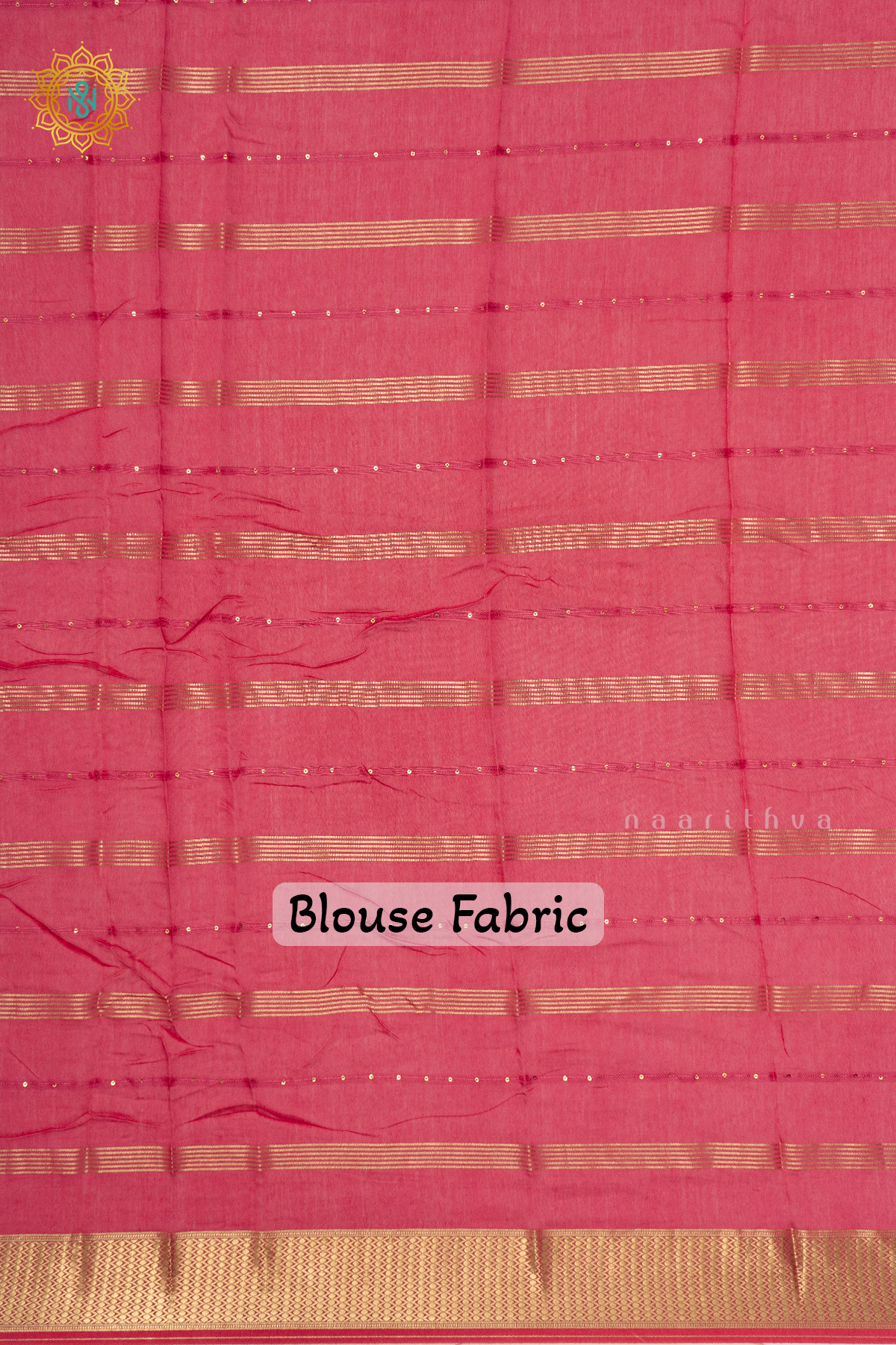 BOTTLE GREEN WITH PINK - BUTTER CREPE