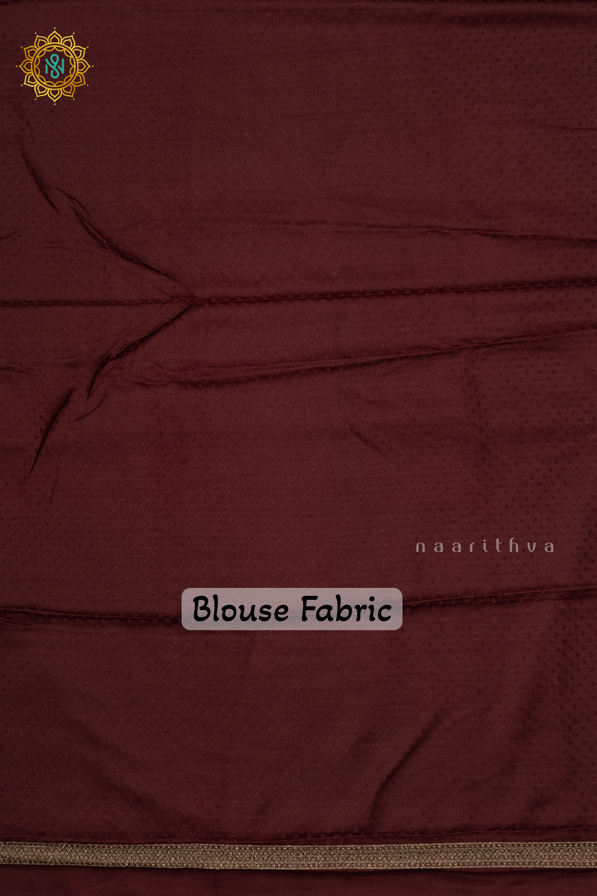 BROWN - SATIN BANRASI