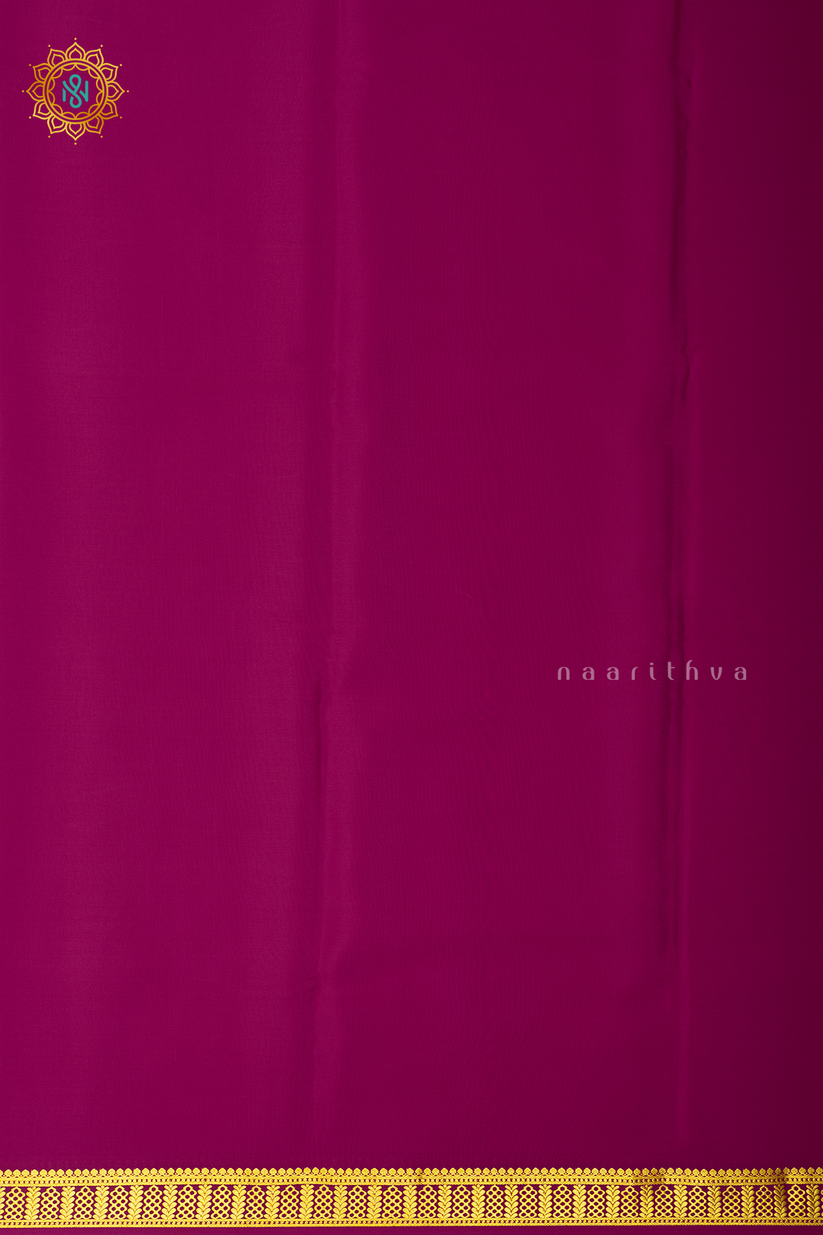 RANI PINK - PURE MYSORE CREPE SILK