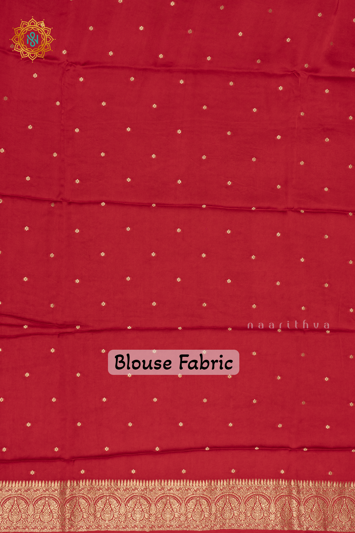 OFF WHITE WITH RED - DOLA SILK