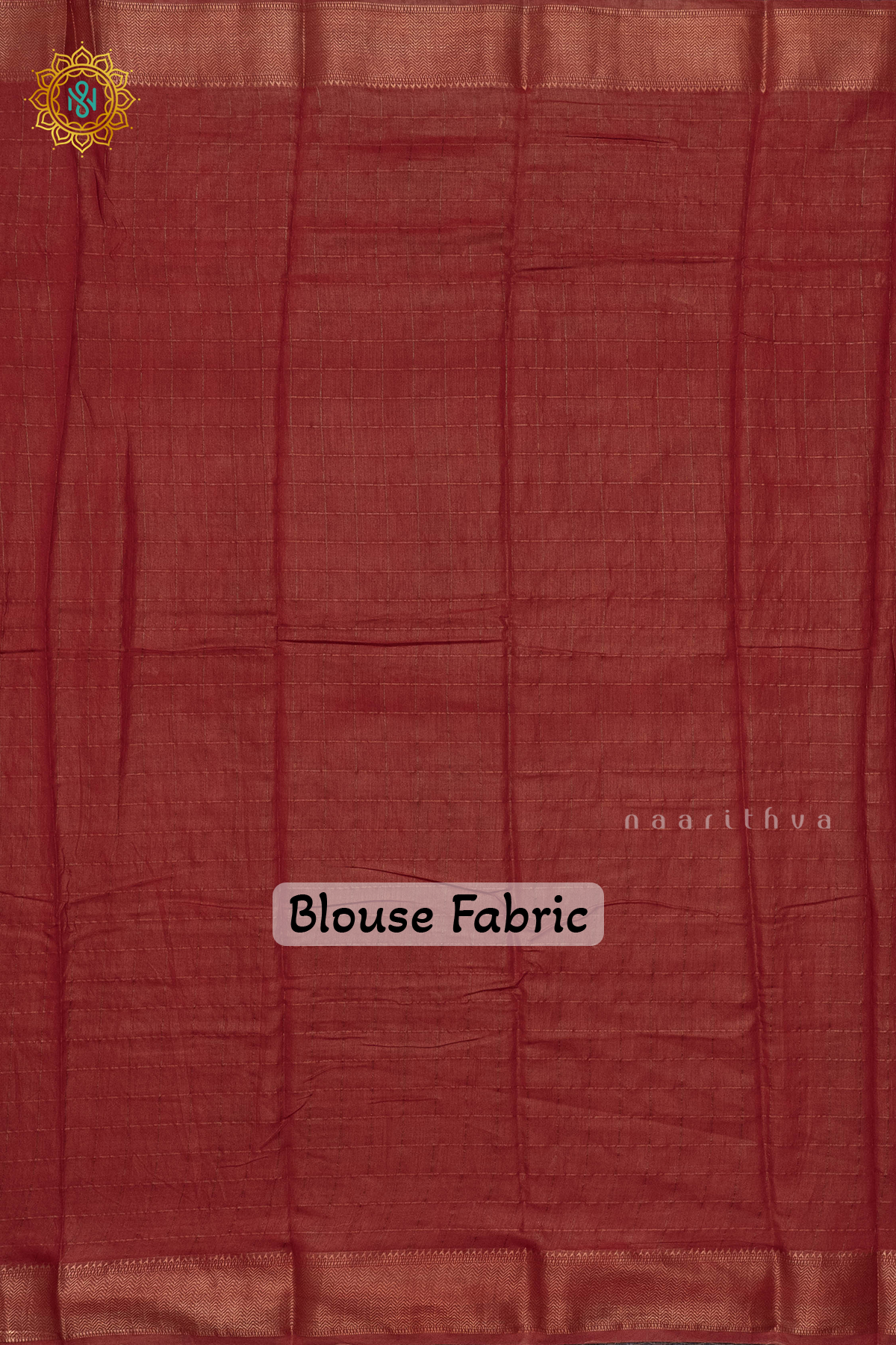 BLACK WITH RED - VISCOSE COTTON