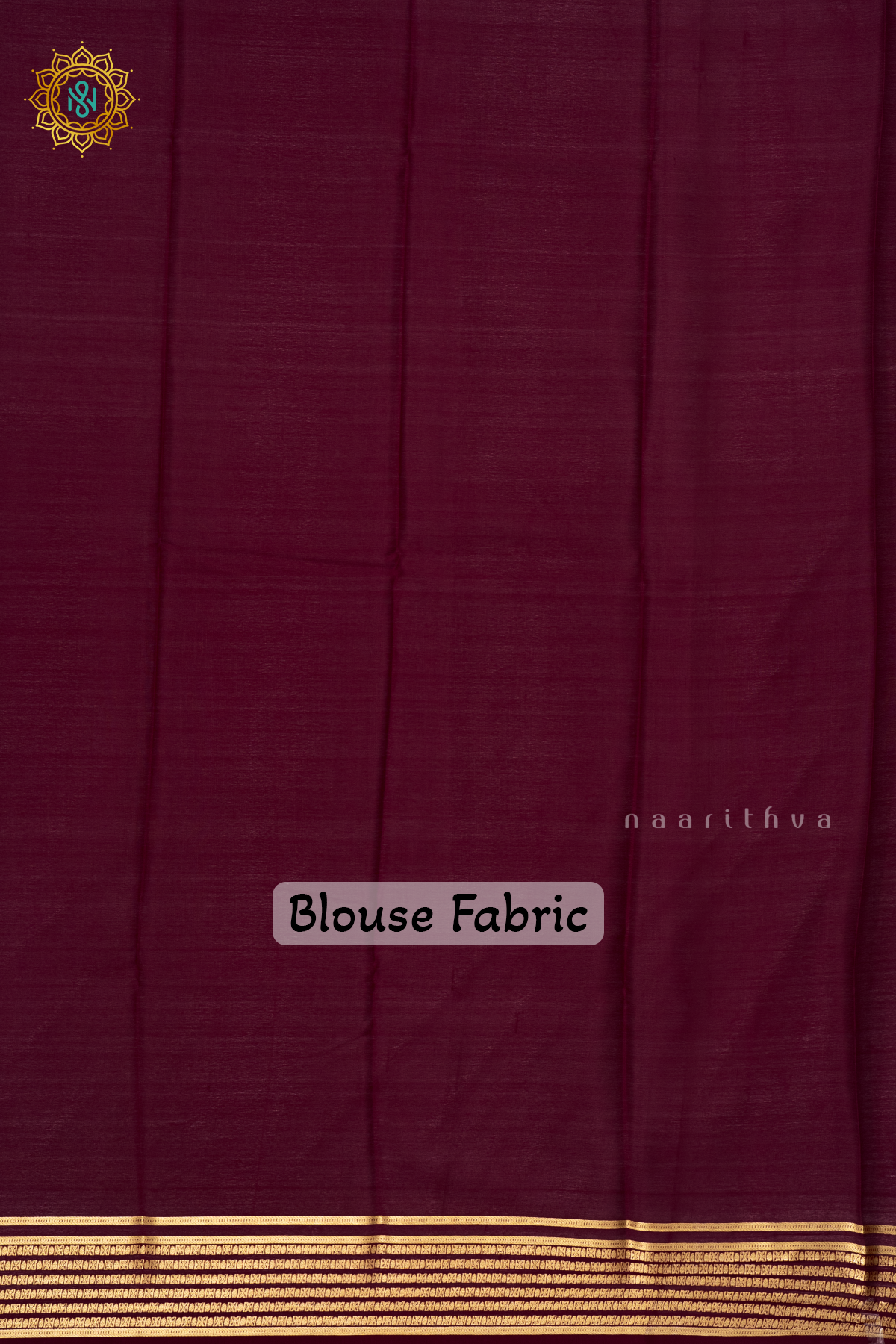 WINE - PURE MYSORE CREPE SILK
