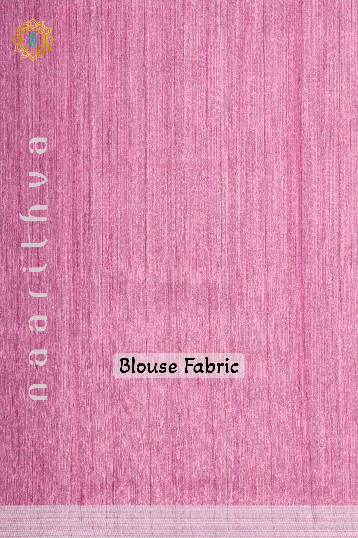 BLUE WITH PINK - JUTE COTTON