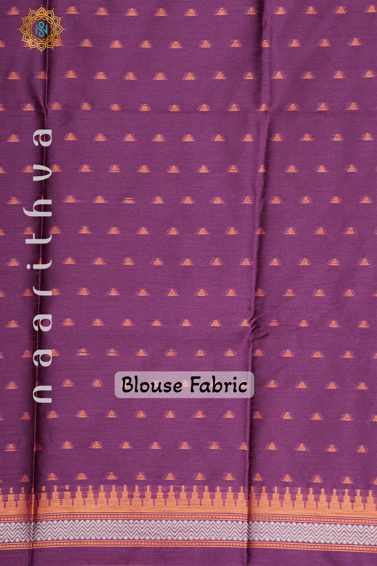 GREY WITH WINE - POLY COTTON