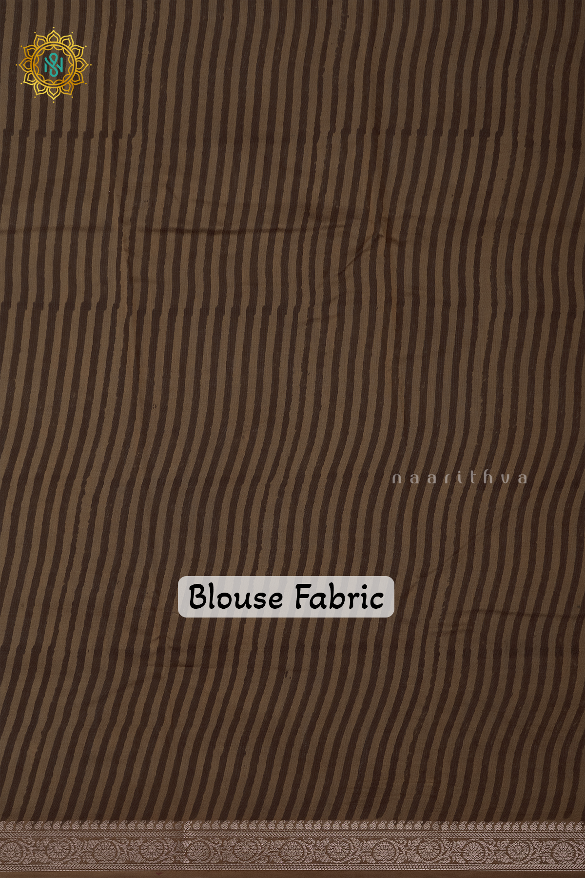 GREEN WITH MUSTARD - CHANDERI SILK COTTON