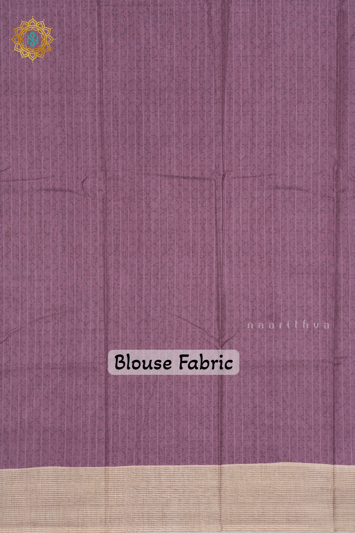 LAVENDER WITH OFF WHITE - SEMI TUSSAR