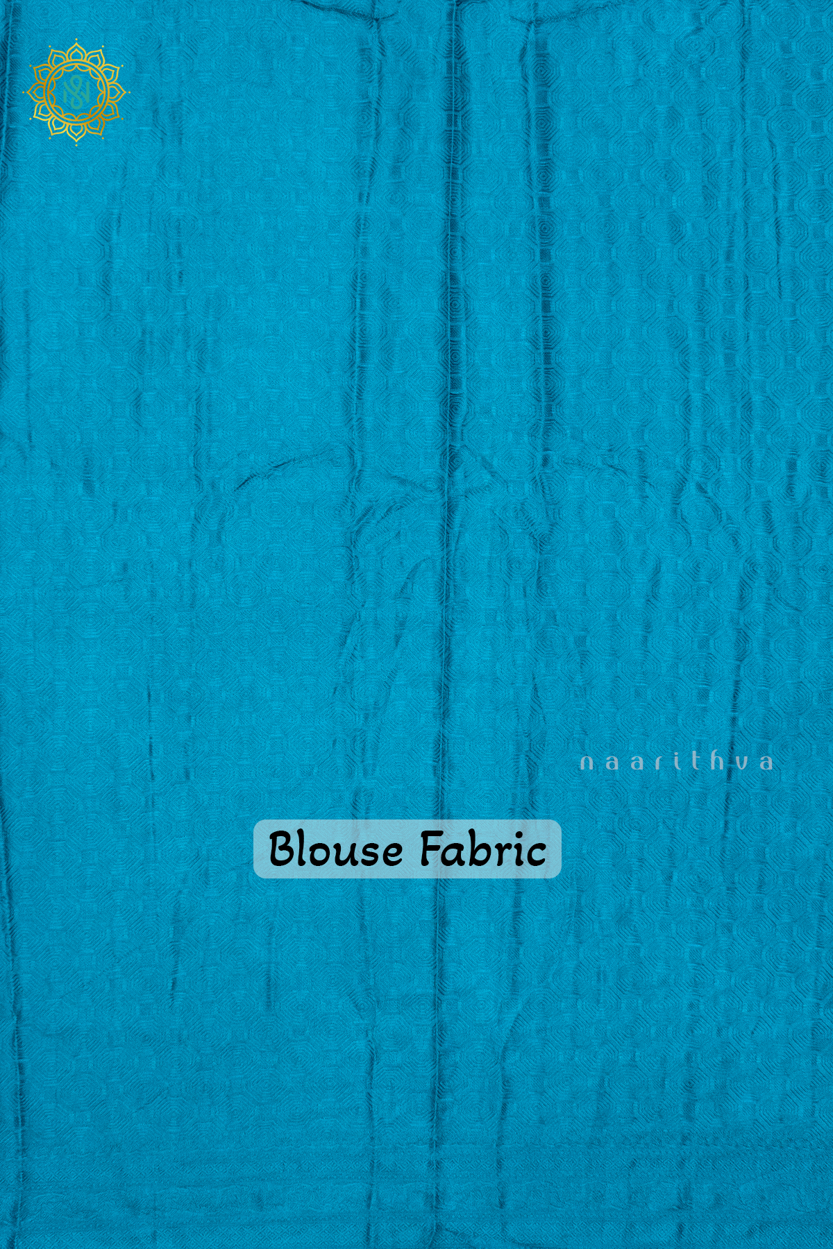 TEAL BLUE - SATIN BANARASI