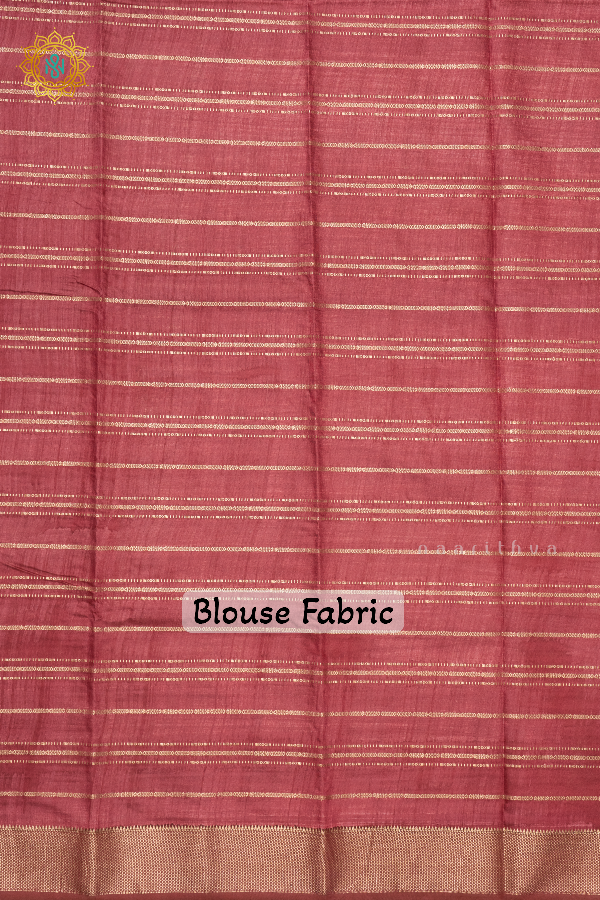 BEIGE WITH MAROON- BUTTER CREPE