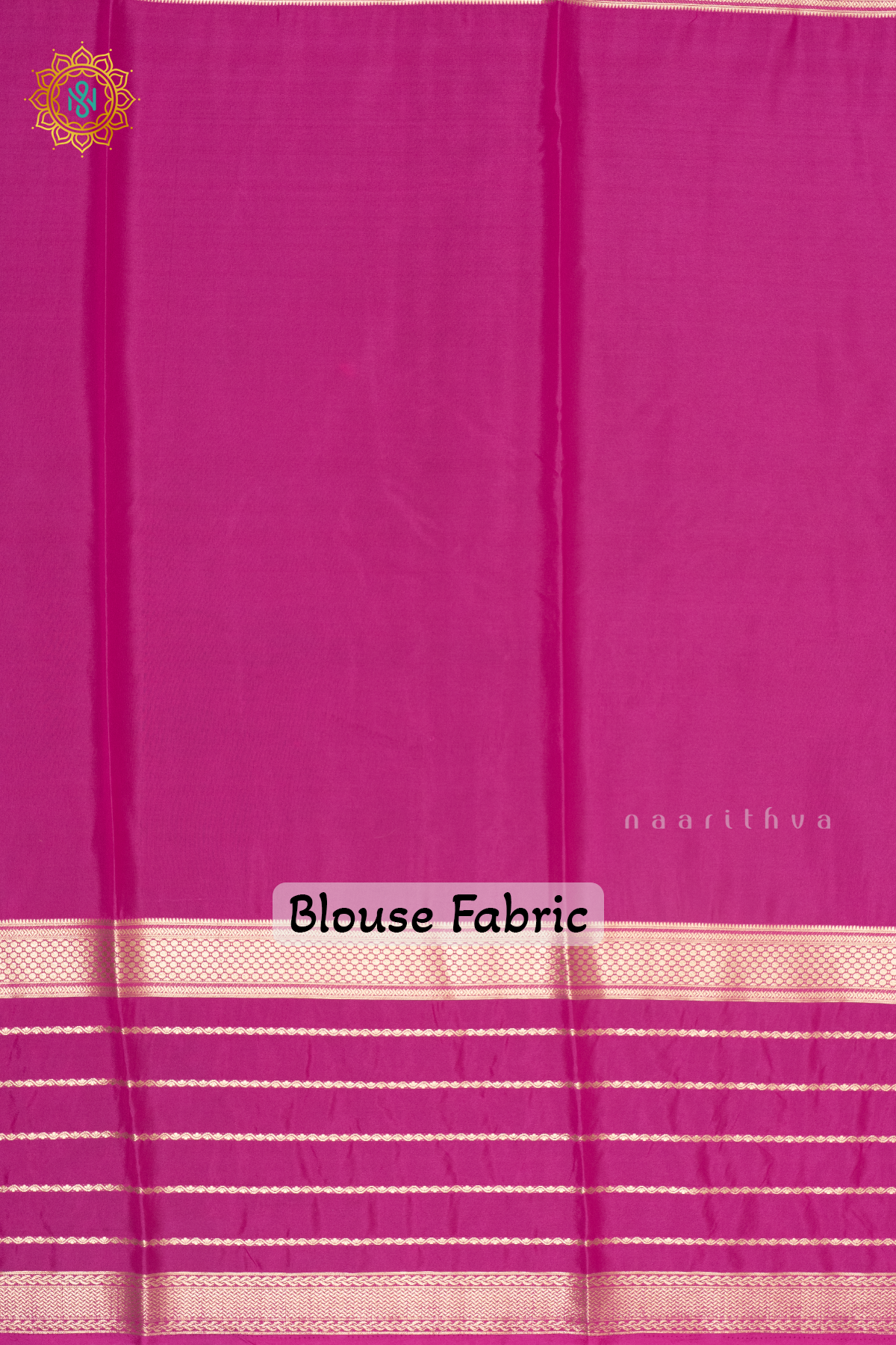 GREEN WITH PINK - SEMI MYSORE CREPE SILK