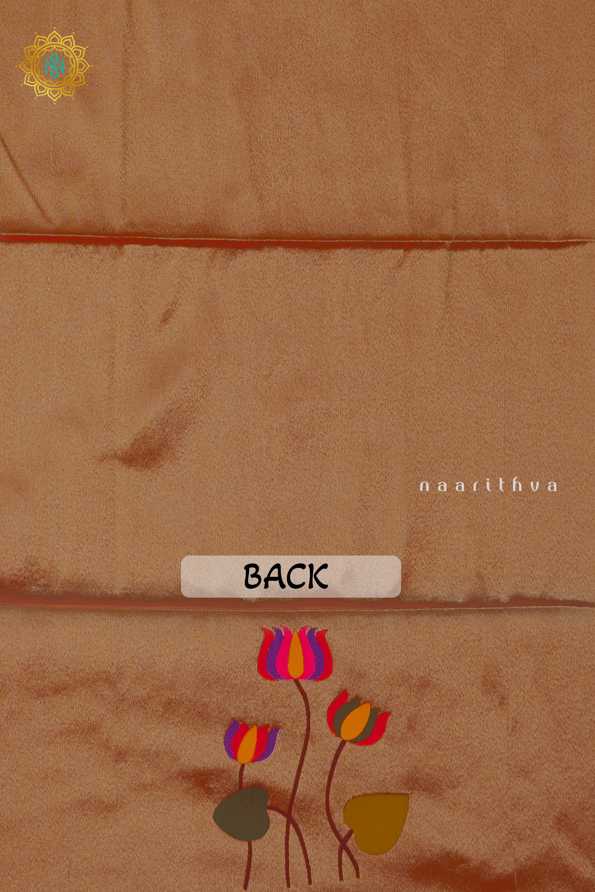 RED - SEMI SILK PAITHANI BIT