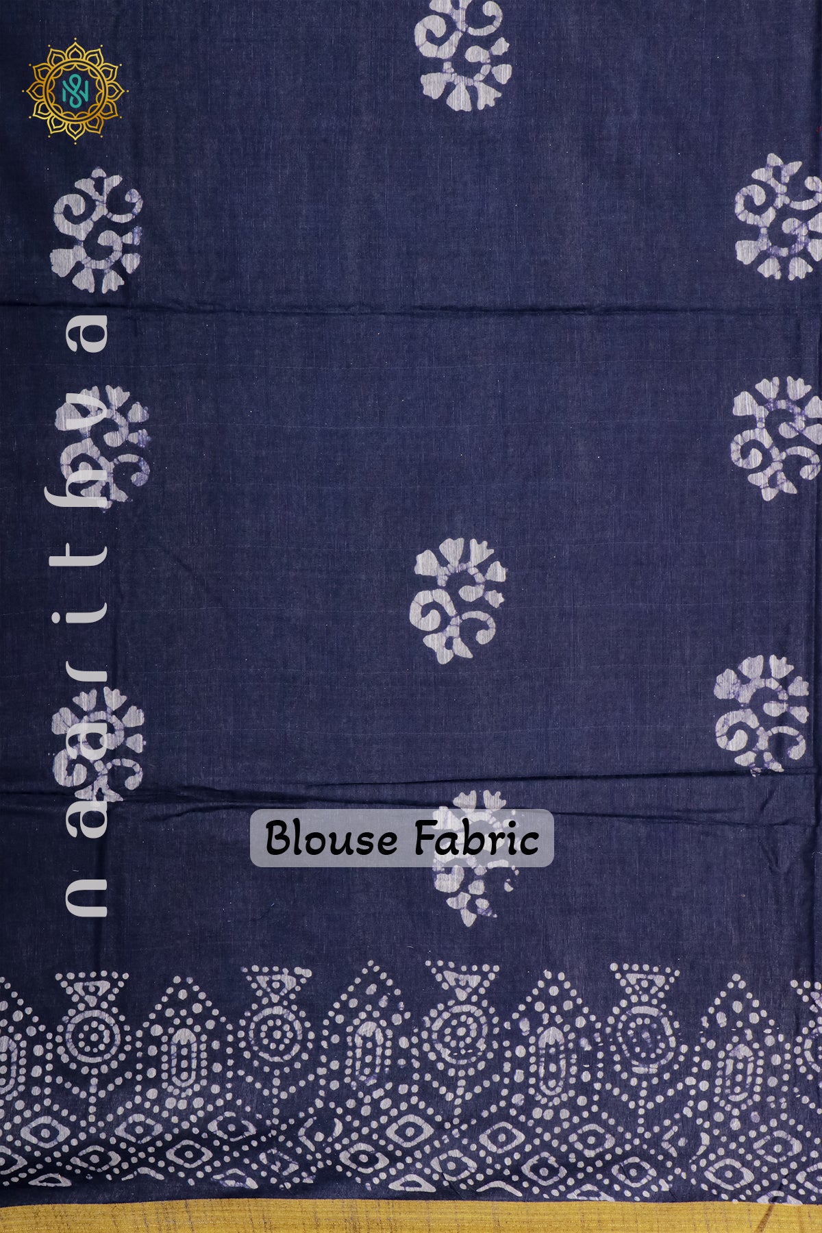 WINE WITH NAVY BLUE - SLUB COTTON