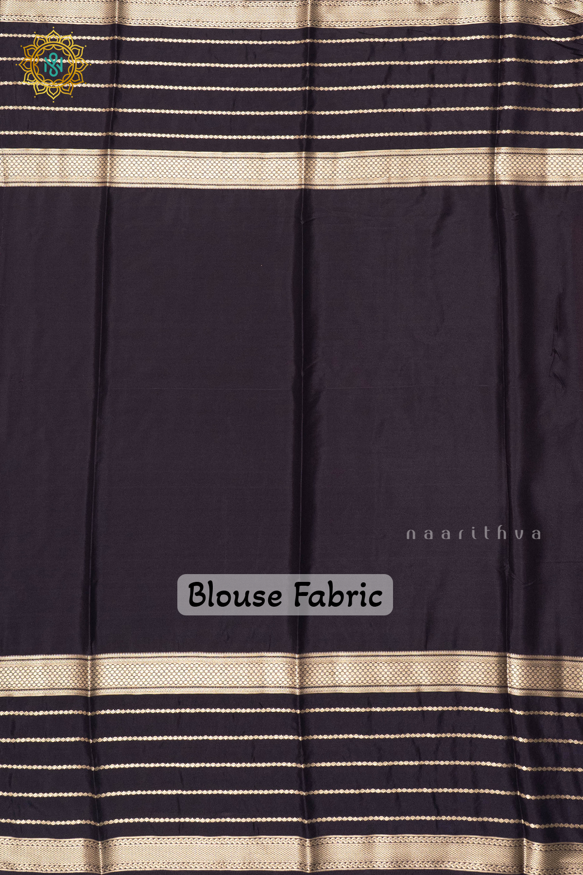 RED WITH BLACK - SEMI MYSORE CREPE SILK