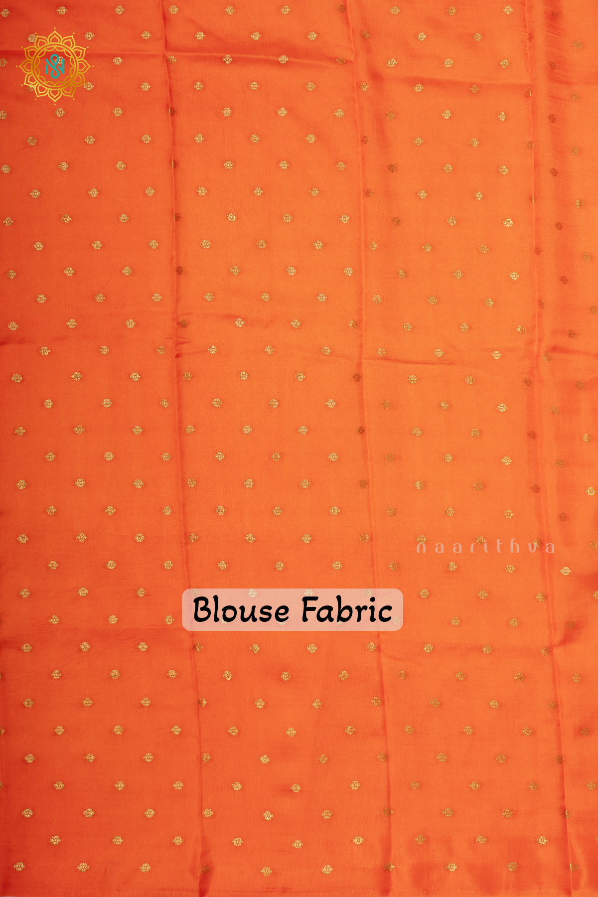 ORANGE - SEMI CREPE SILK