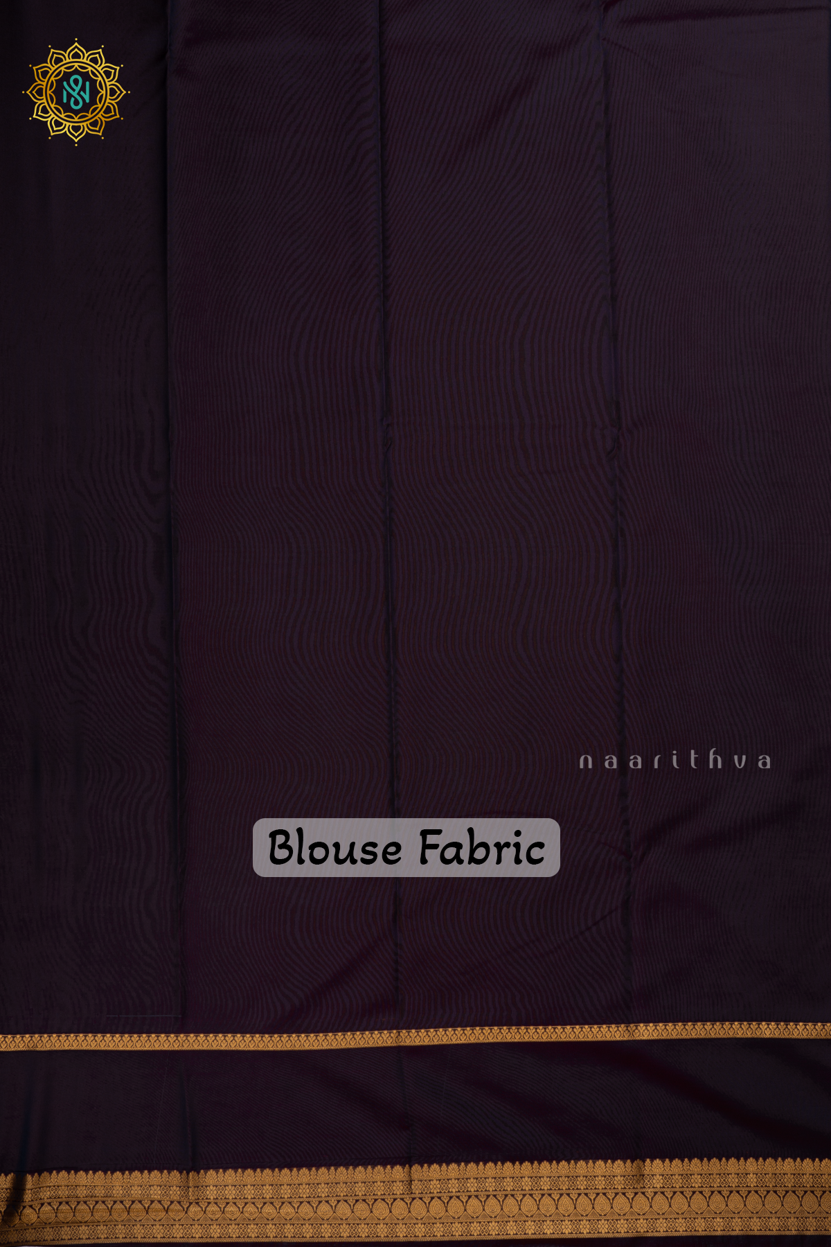 Aqua Blue Navy Blue with Semi Kanchi Saree With Zari Buttas All Over And Contrast Zari Gap Border