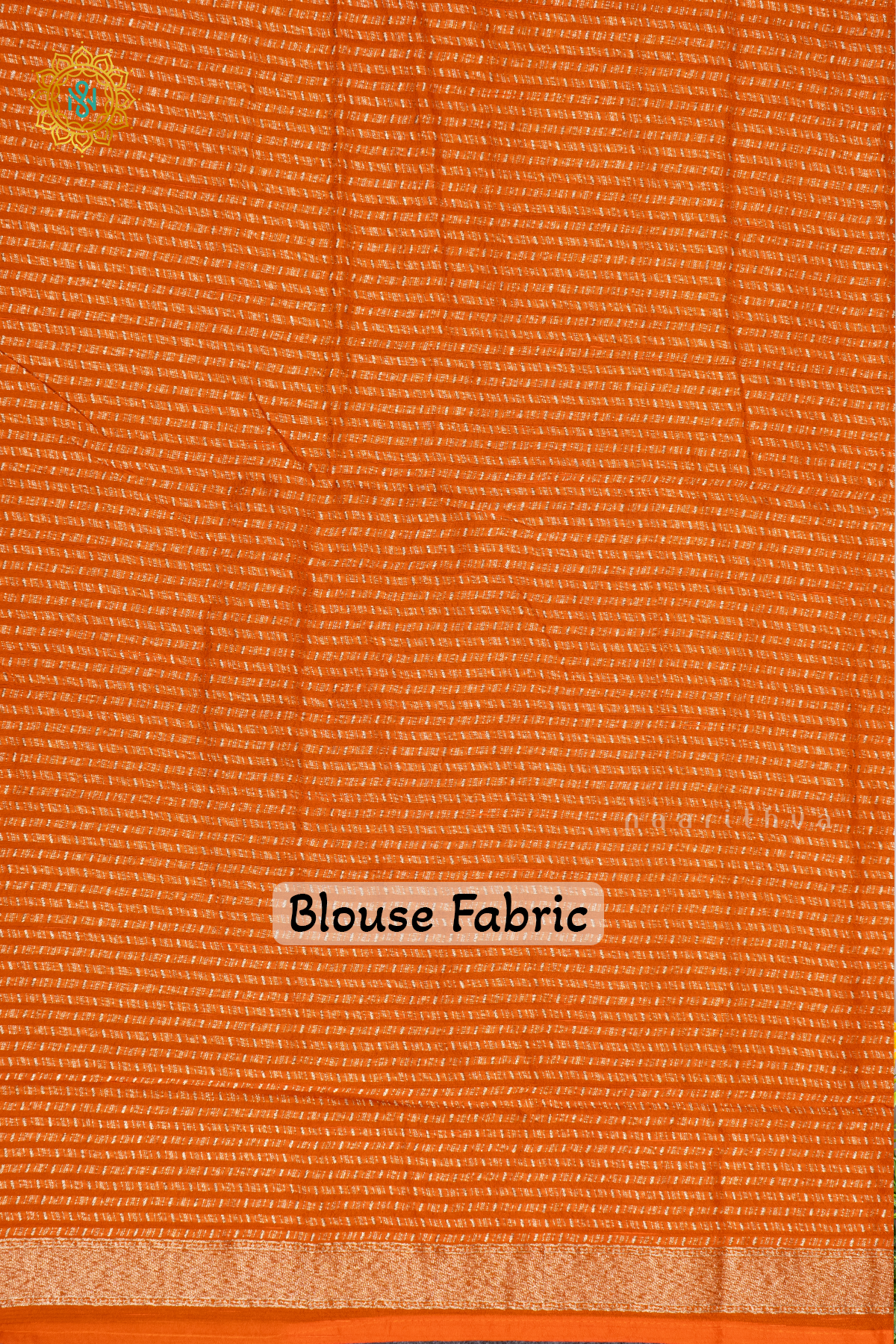 ORANGE - SEMI TUSSAR SILK